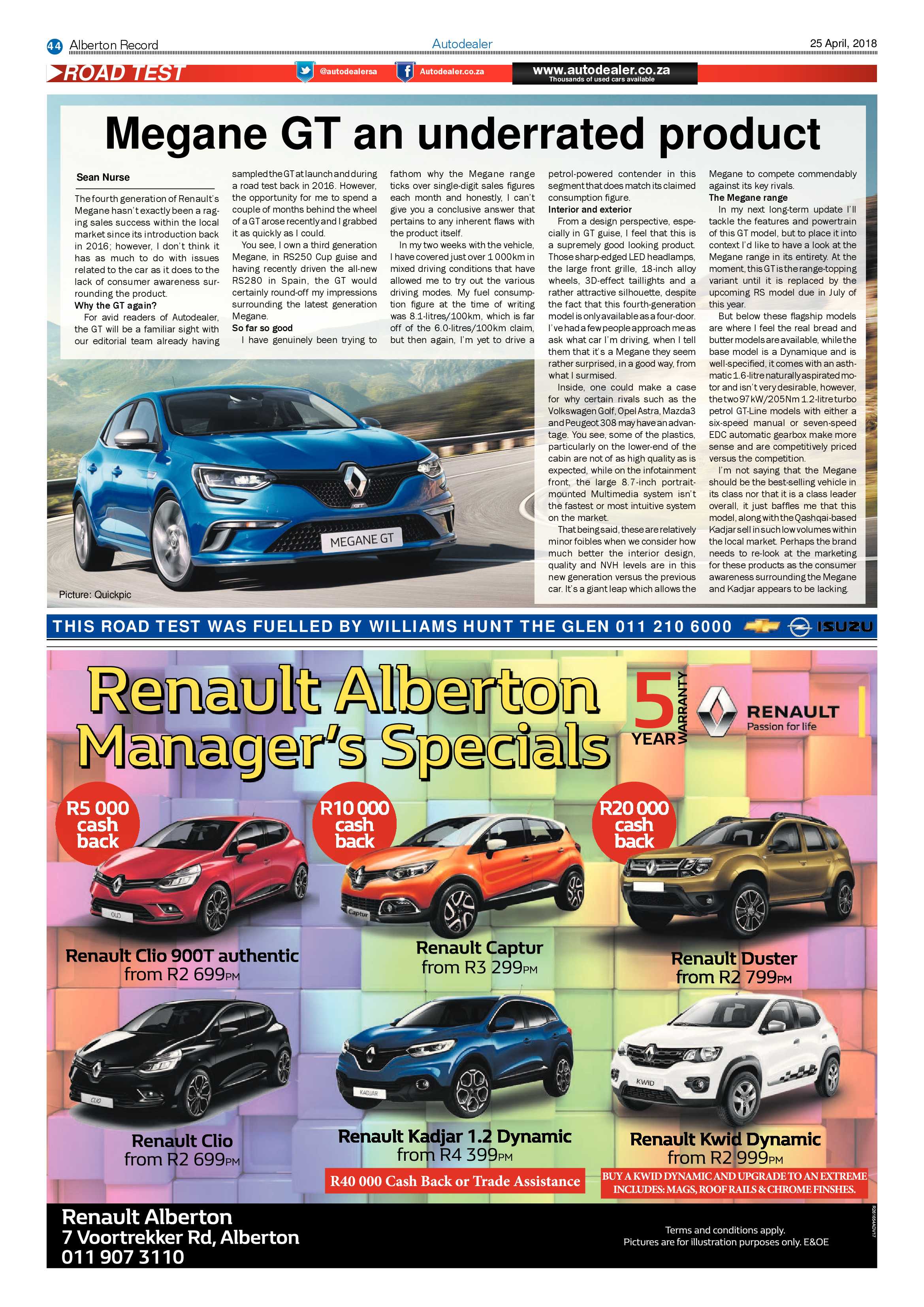 Alberton Record 25 April 2018 page 44