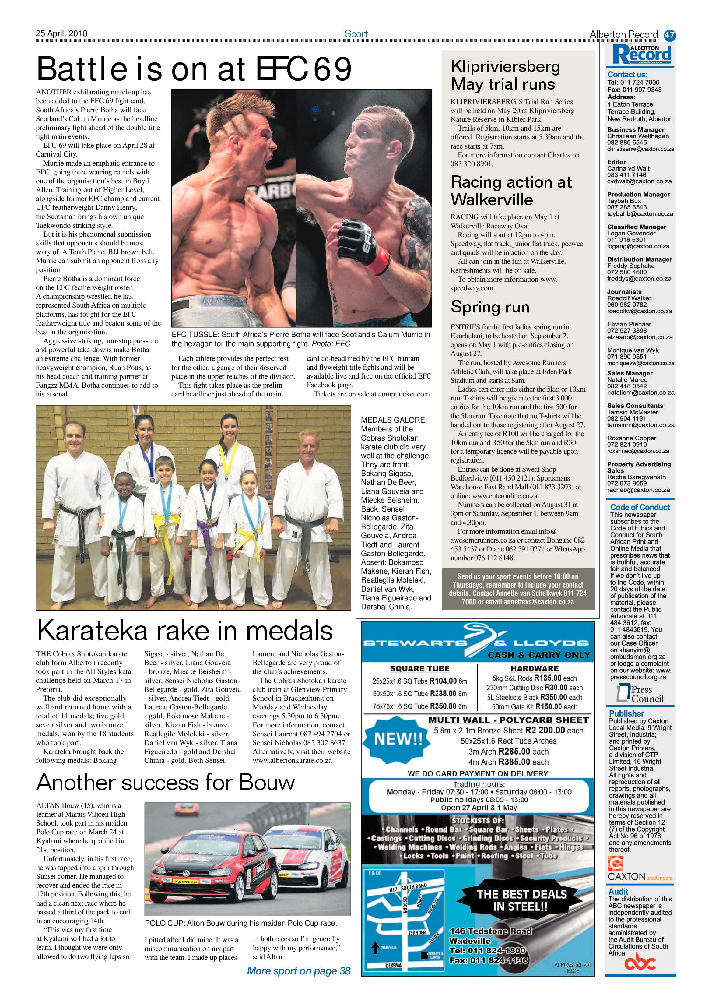 Alberton Record 25 April 2018 page 47