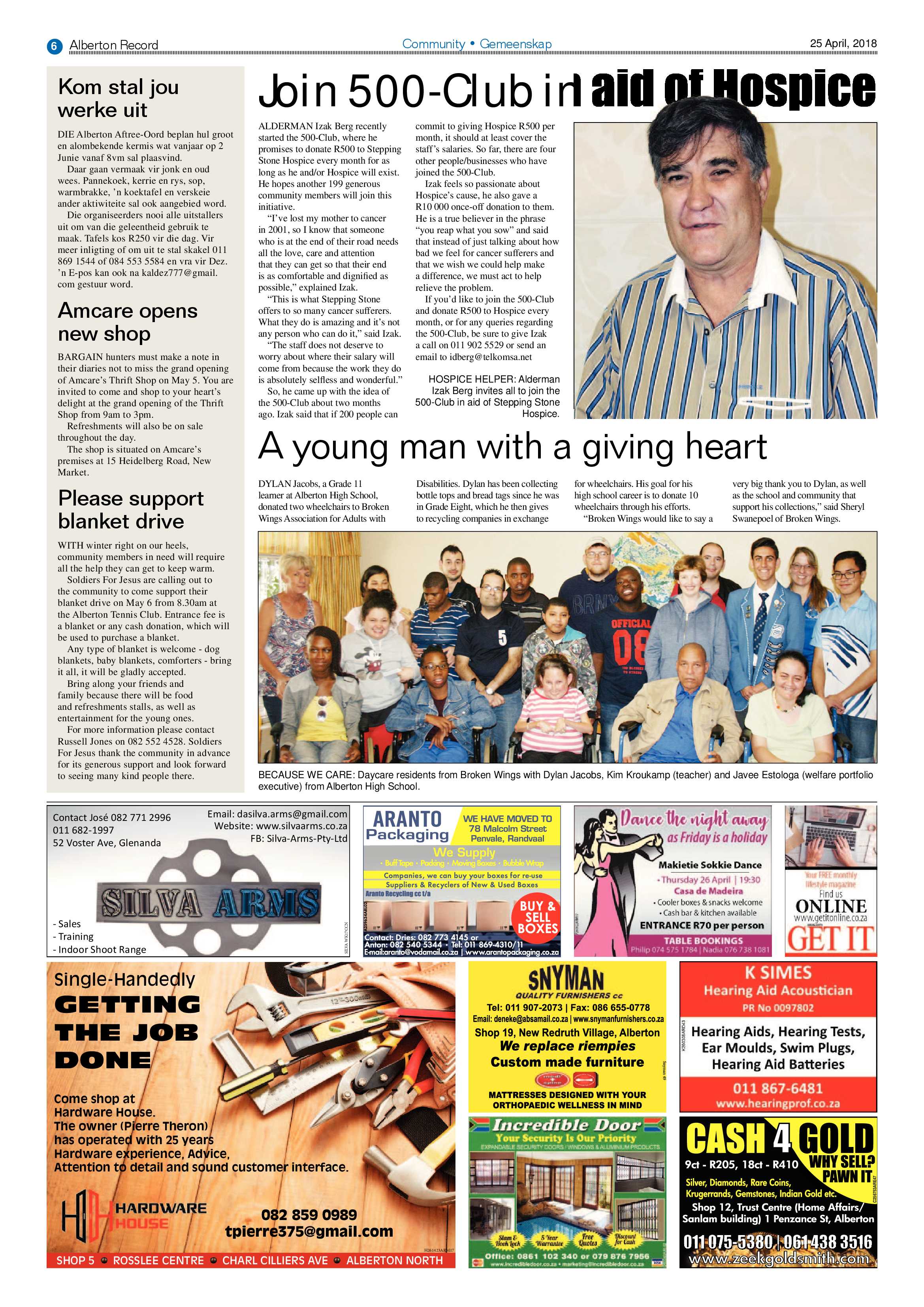 Alberton Record 25 April 2018 page 6