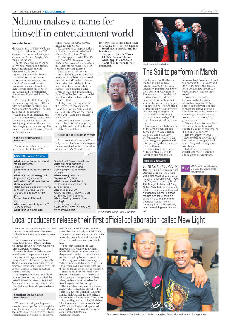 Alberton Record 25 January 2023 page 16