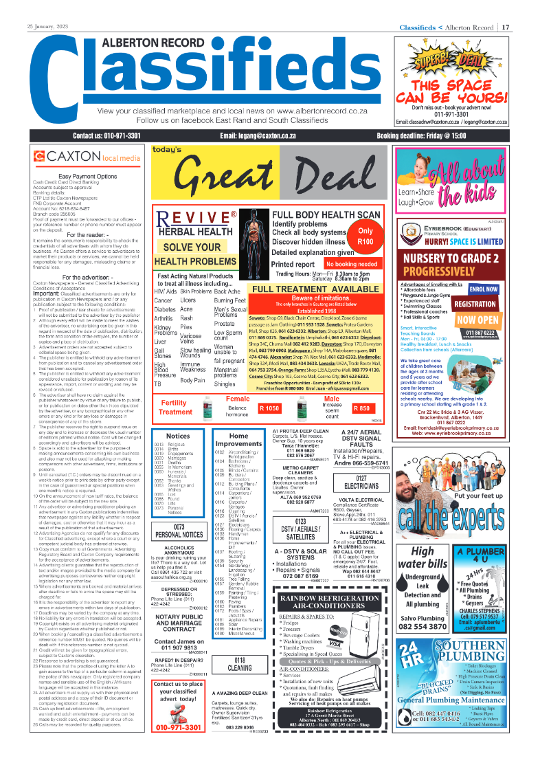 Alberton Record 25 January 2023 page 19
