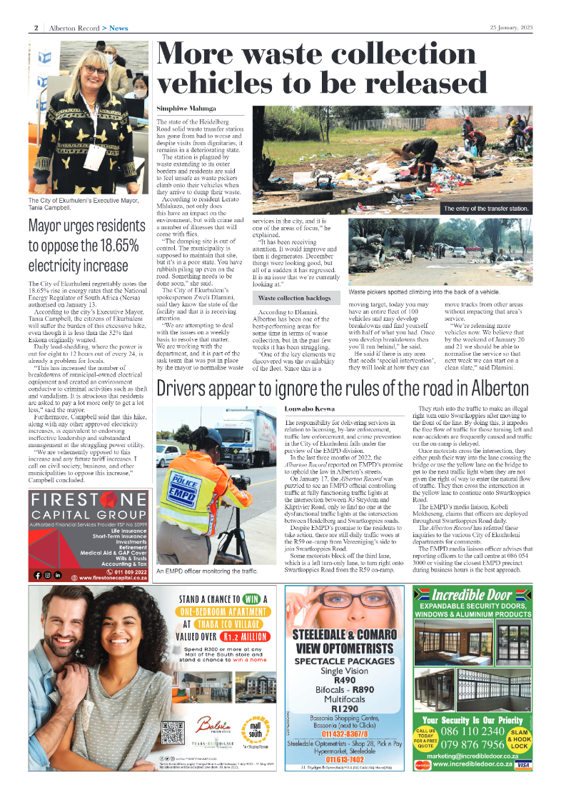 Alberton Record 25 January 2023 page 4