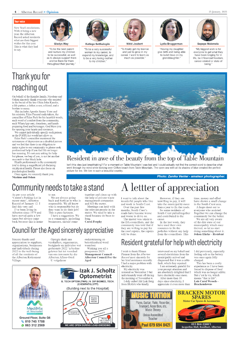 Alberton Record 25 January 2023 page 6