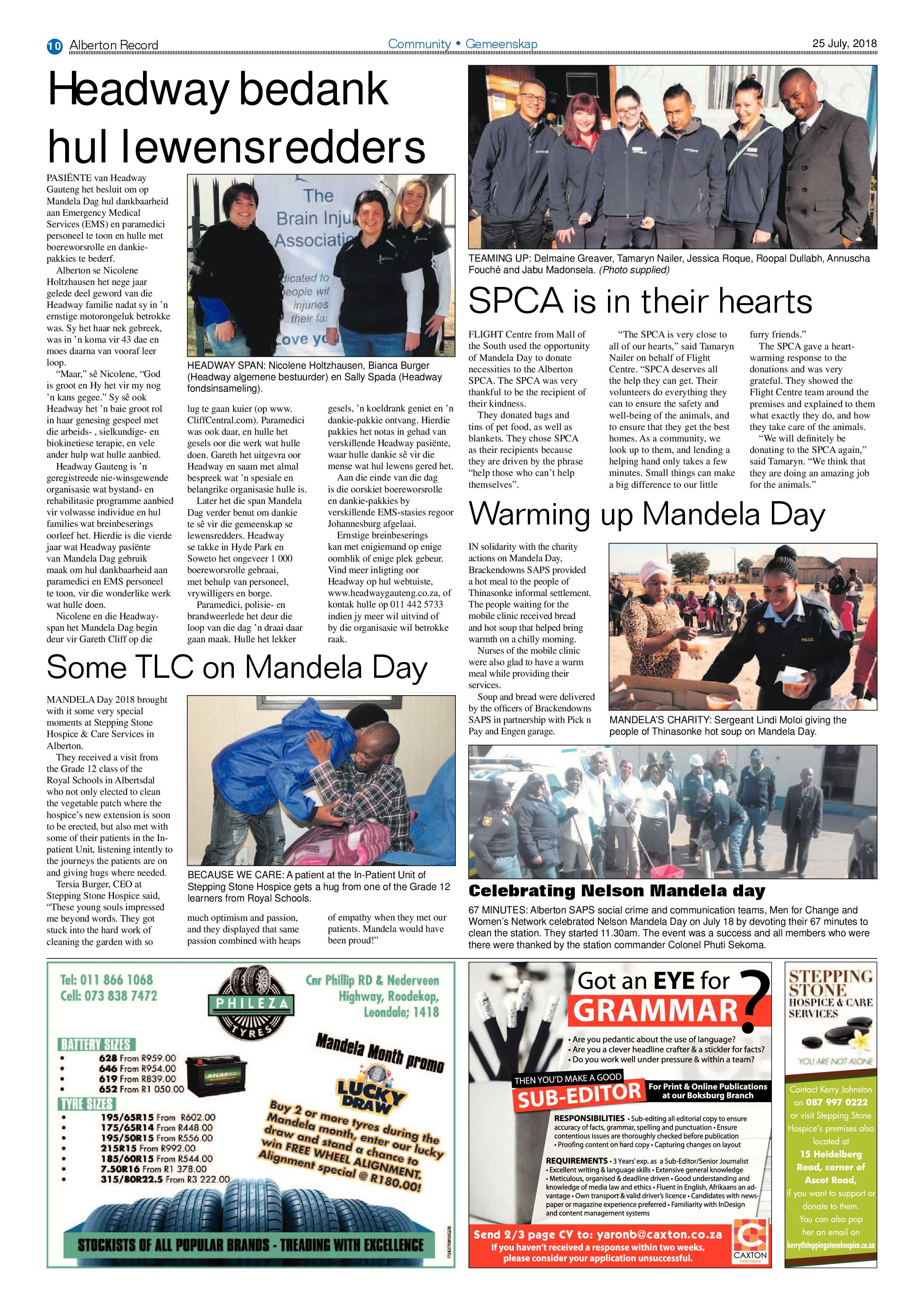 Alberton Record 25 July 2018 page 10
