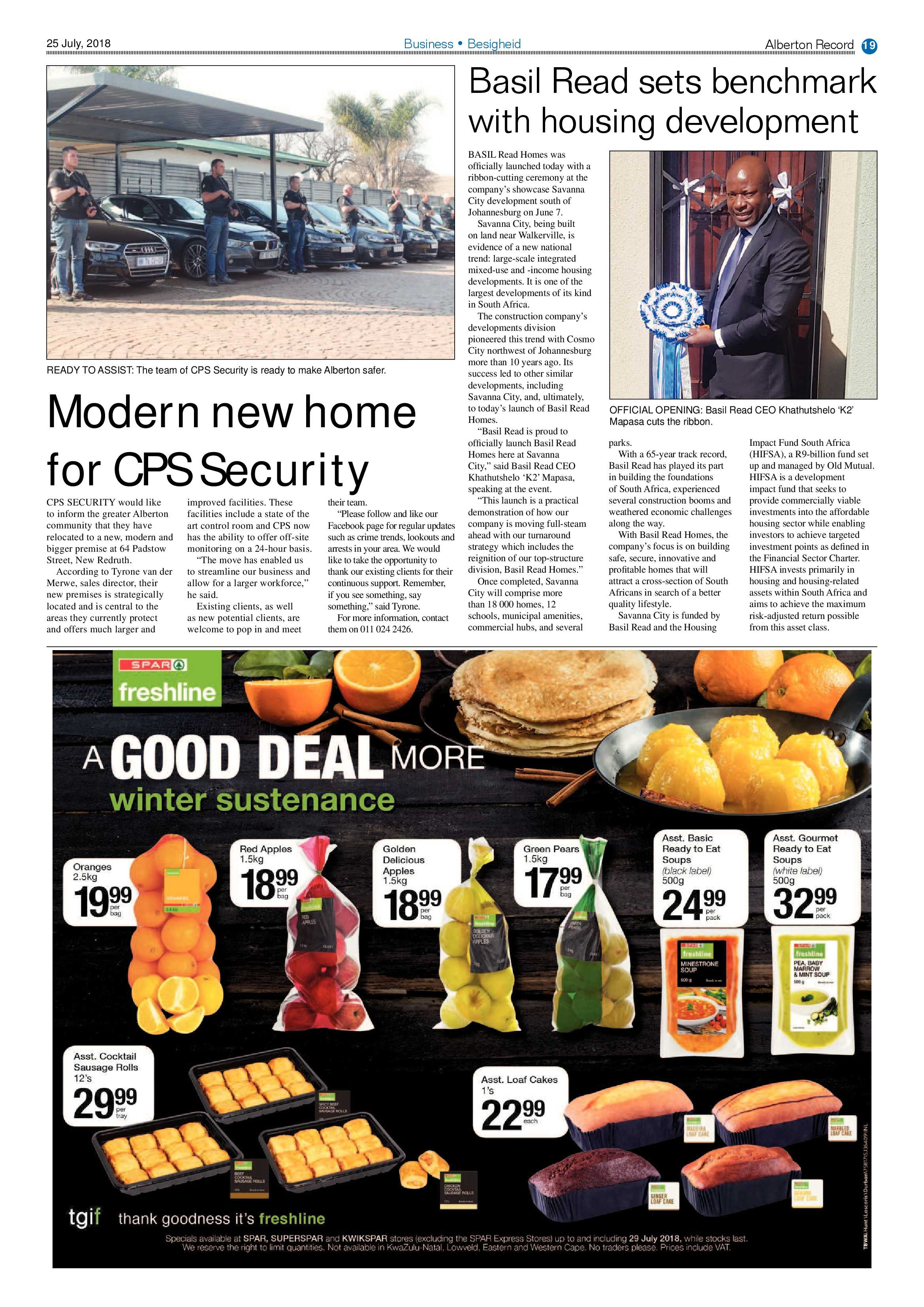 Alberton Record 25 July 2018 page 19
