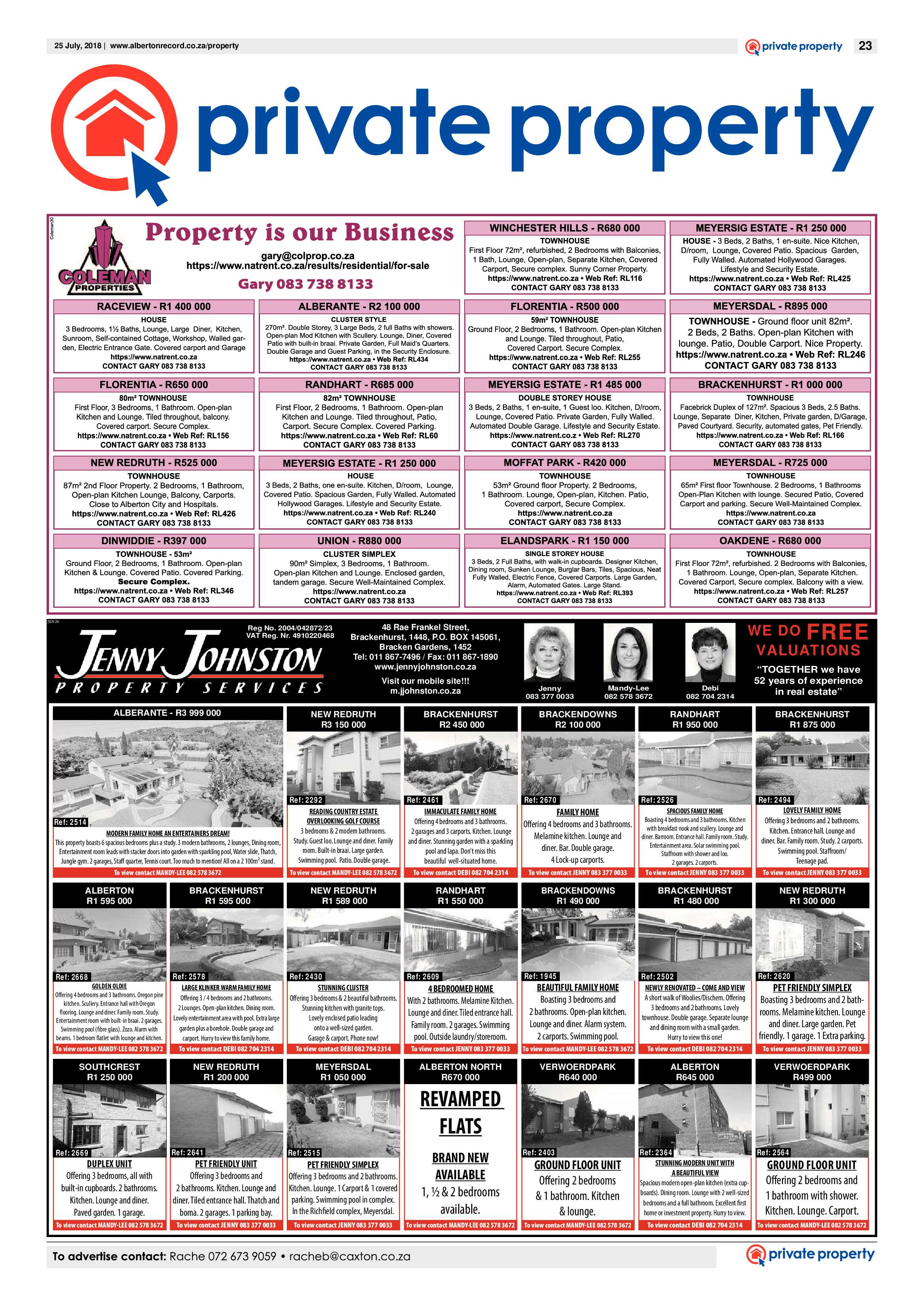 Alberton Record 25 July 2018 page 23