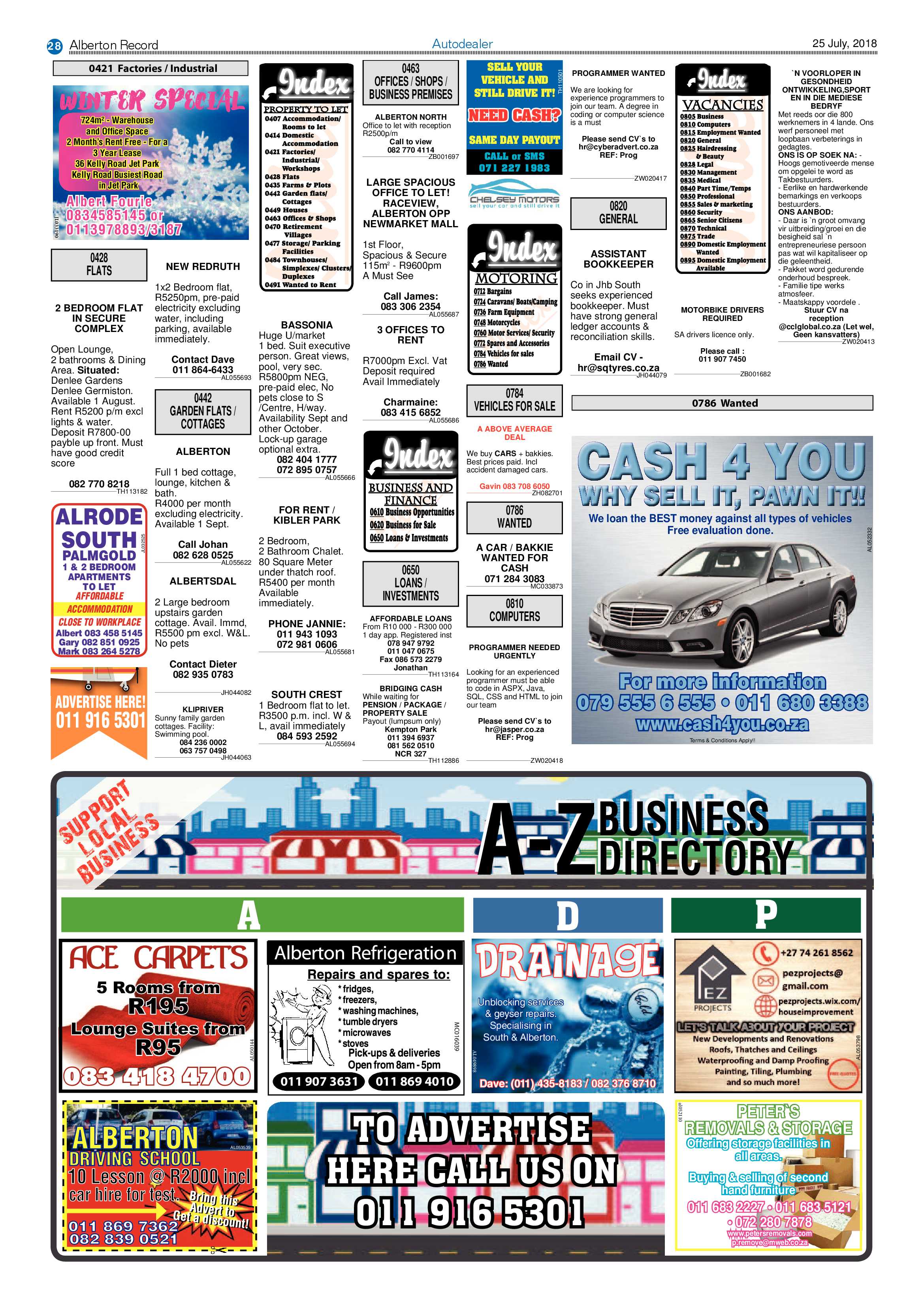Alberton Record 25 July 2018 page 28