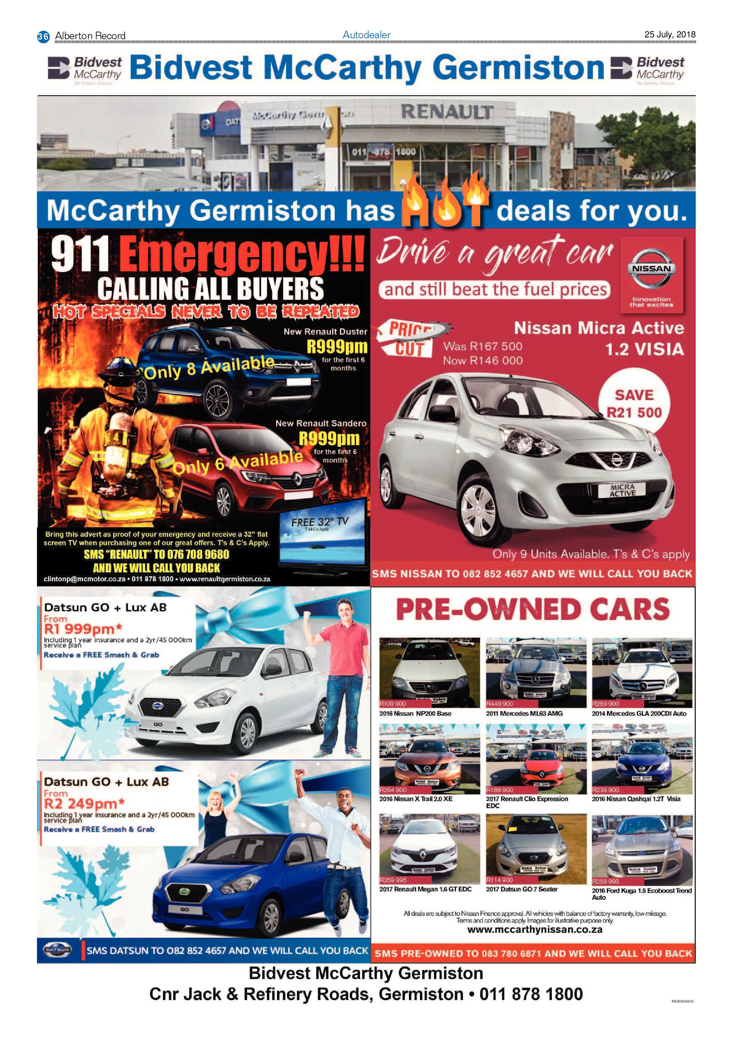 Alberton Record 25 July 2018 page 36