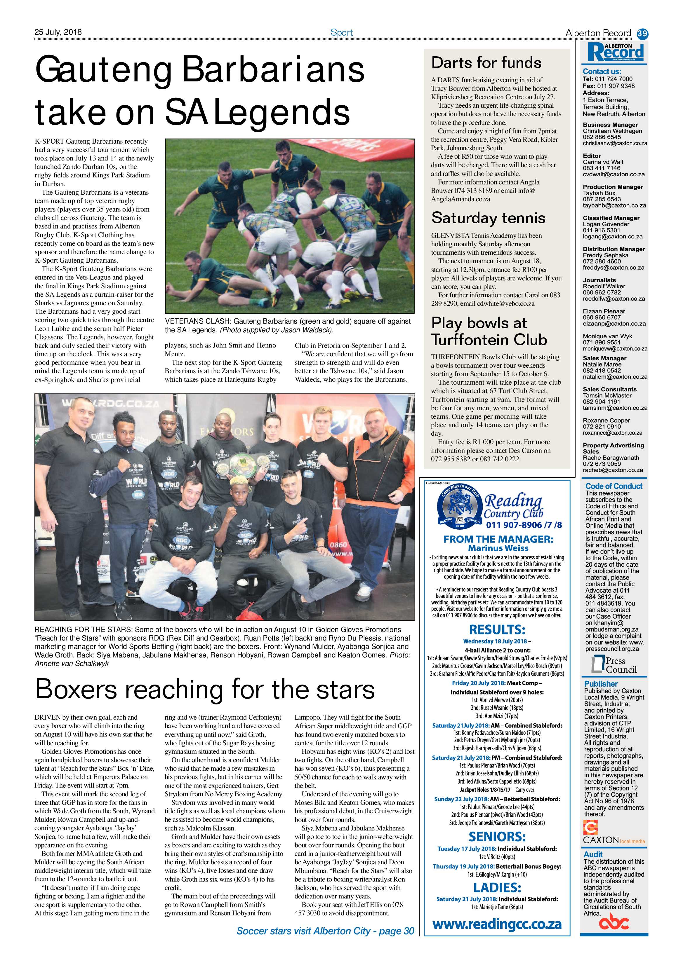 Alberton Record 25 July 2018 page 39