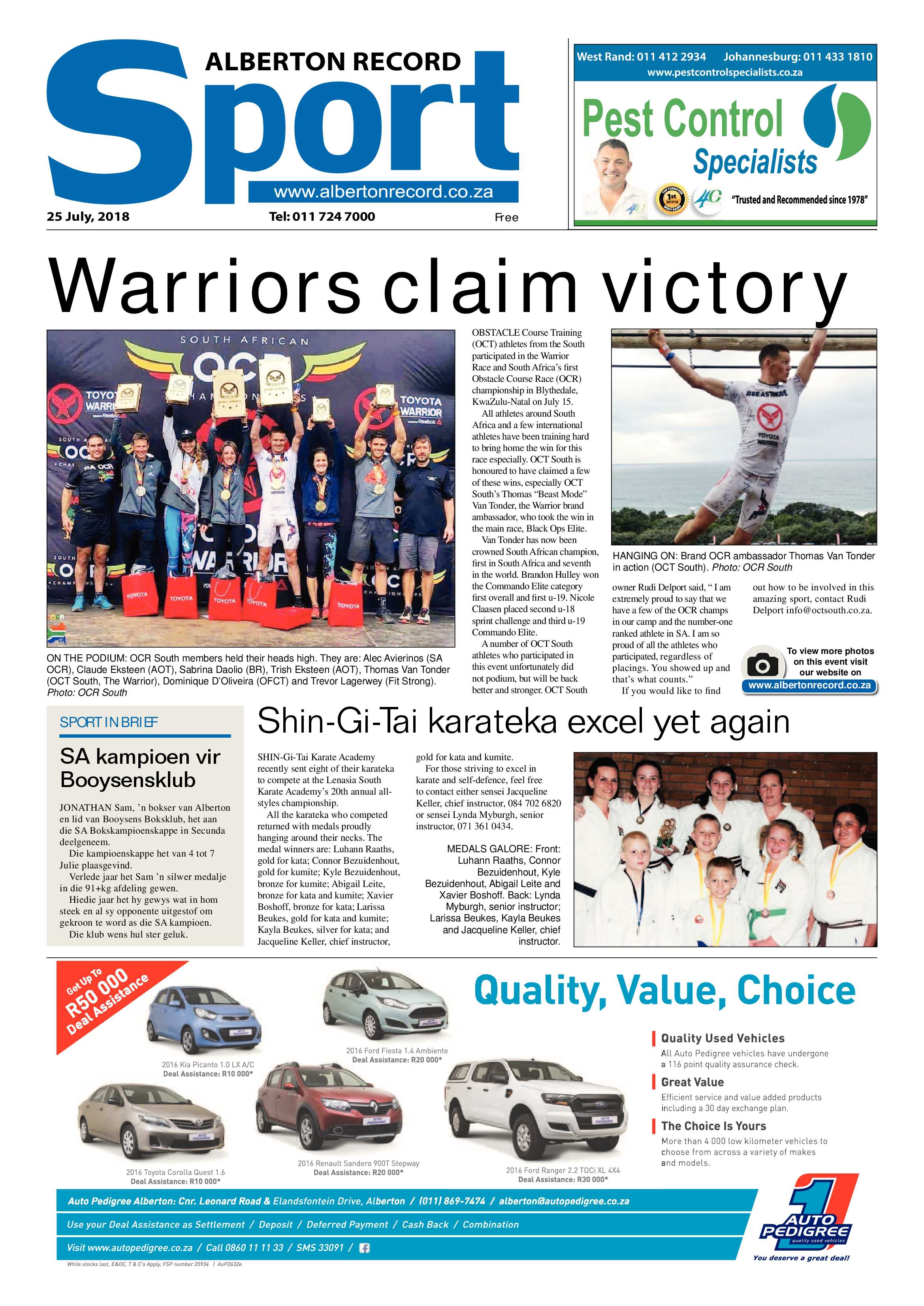 Alberton Record 25 July 2018 page 40