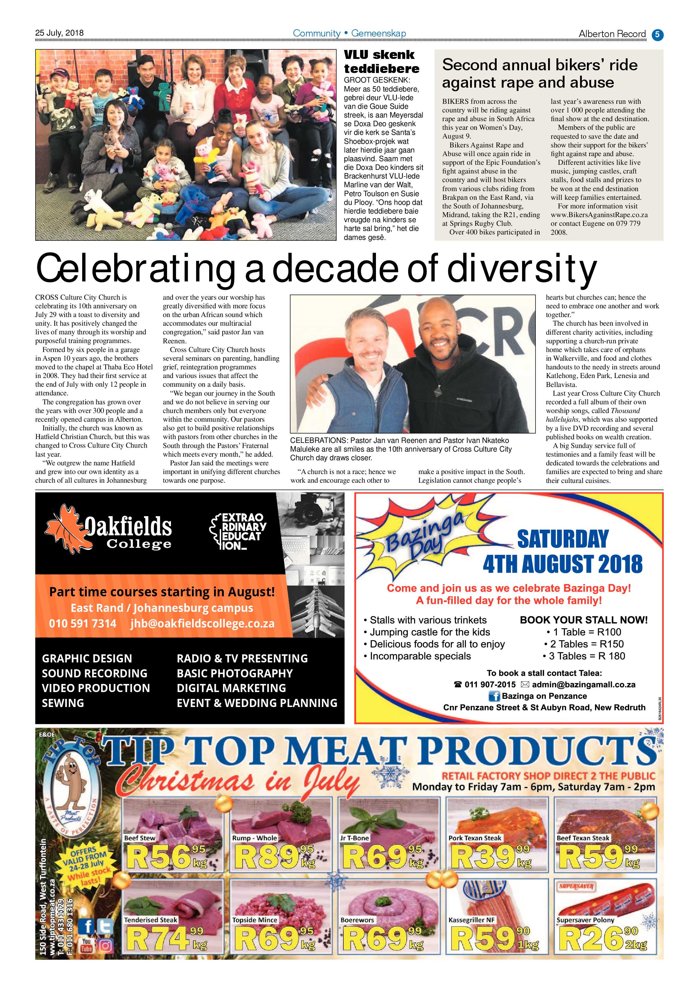 Alberton Record 25 July 2018 page 5