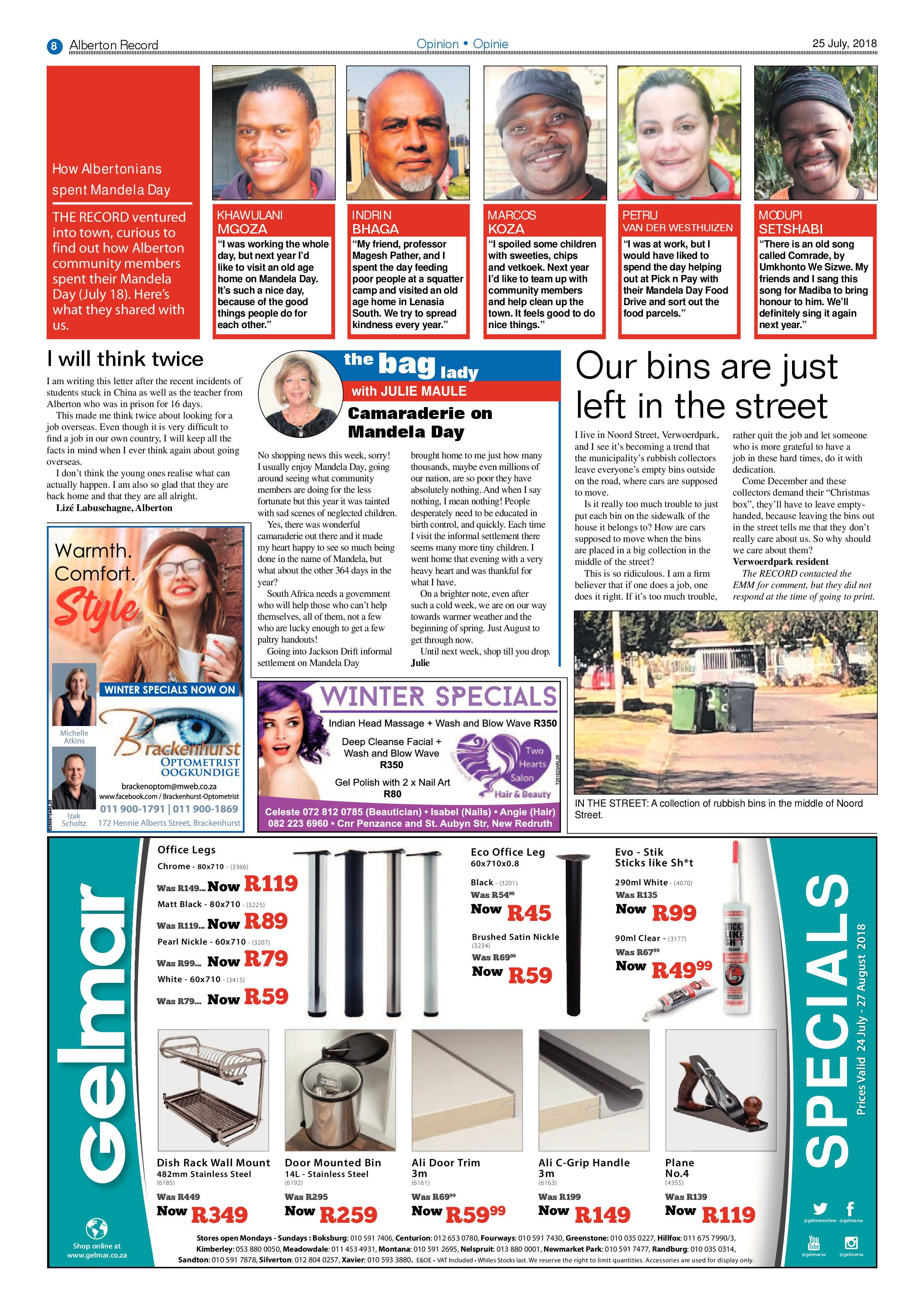 Alberton Record 25 July 2018 page 8