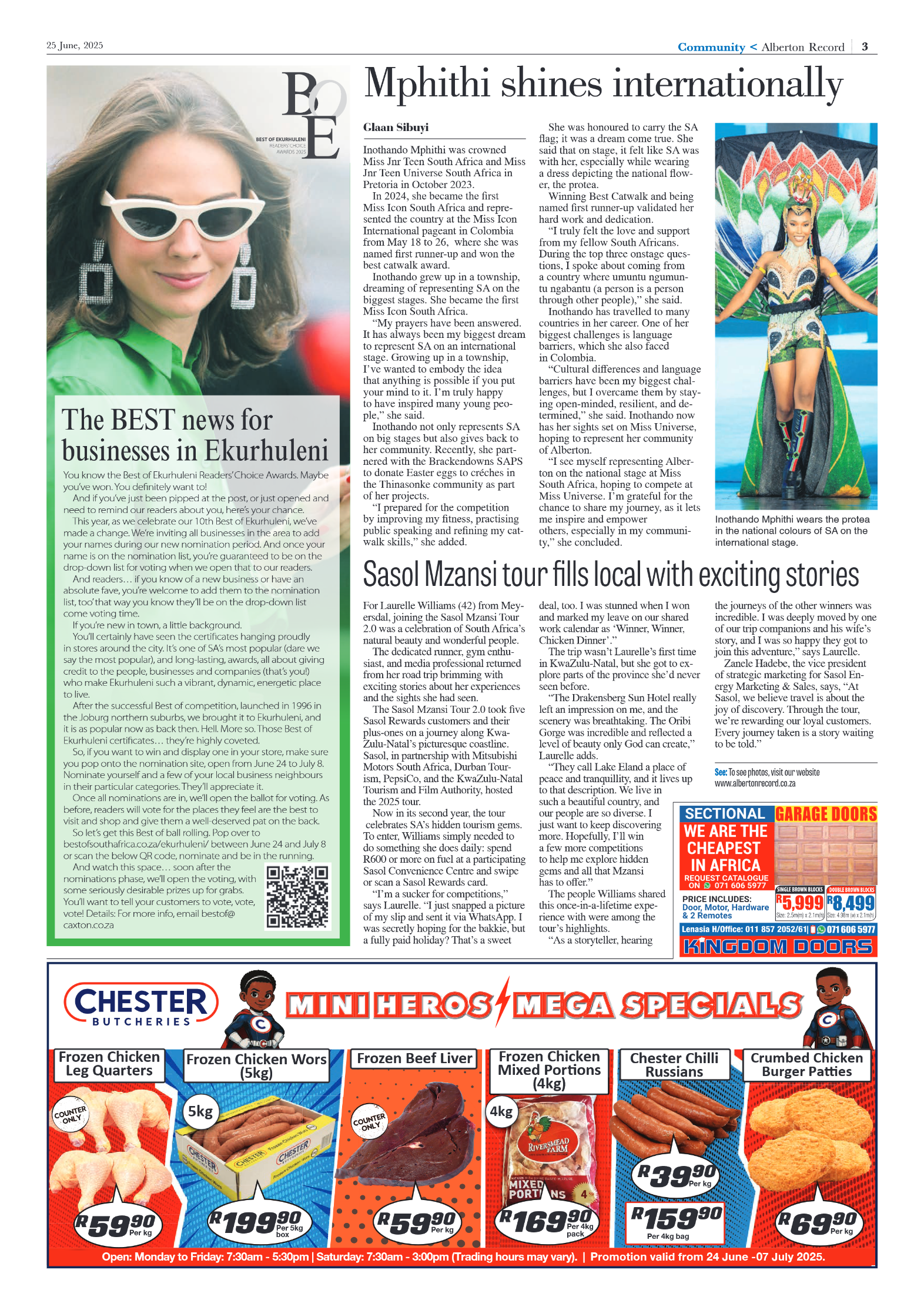 Alberton Record 25 June 2025 page 3