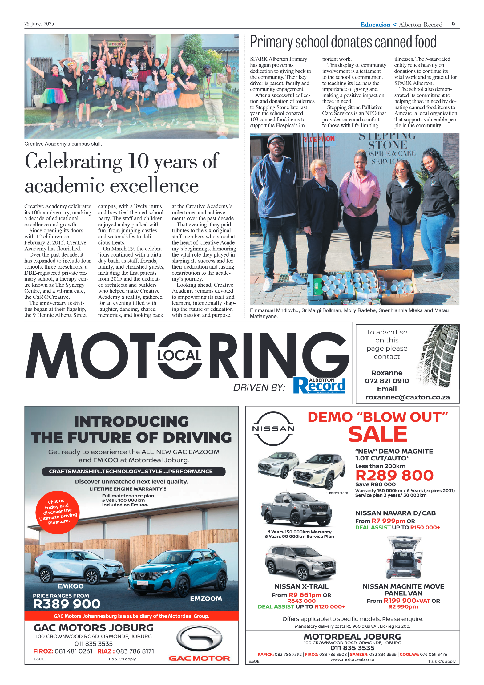 Alberton Record 25 June 2025 page 9