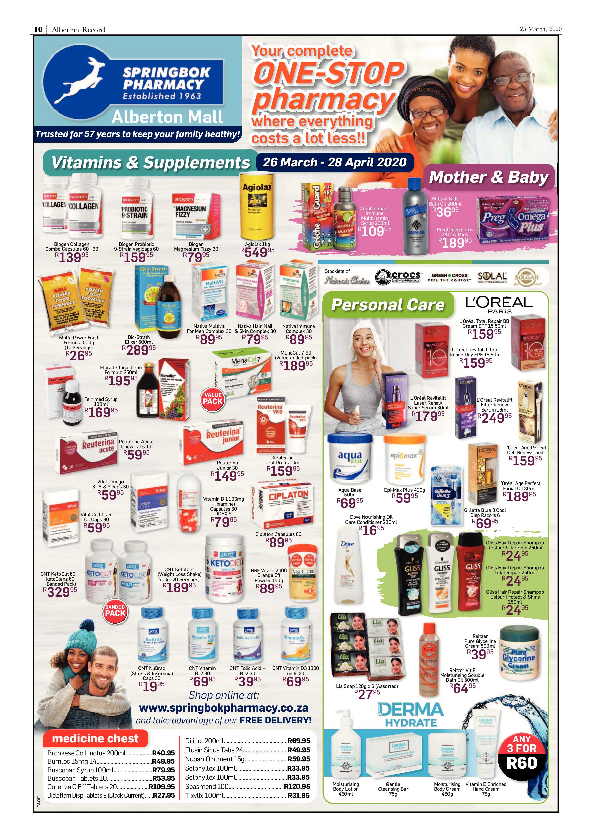 Alberton Record 25 March 2020 page 10