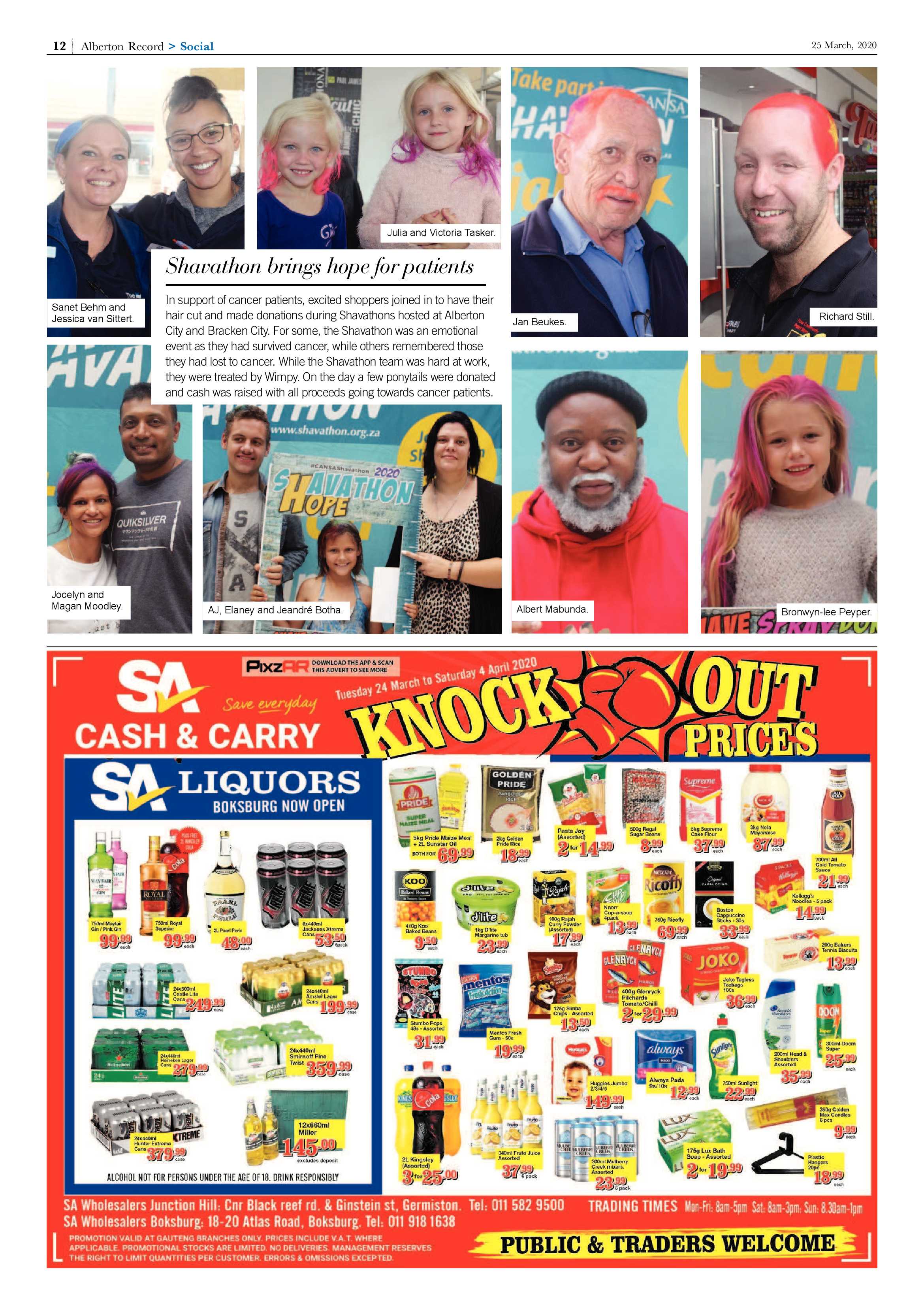 Alberton Record 25 March 2020 page 12