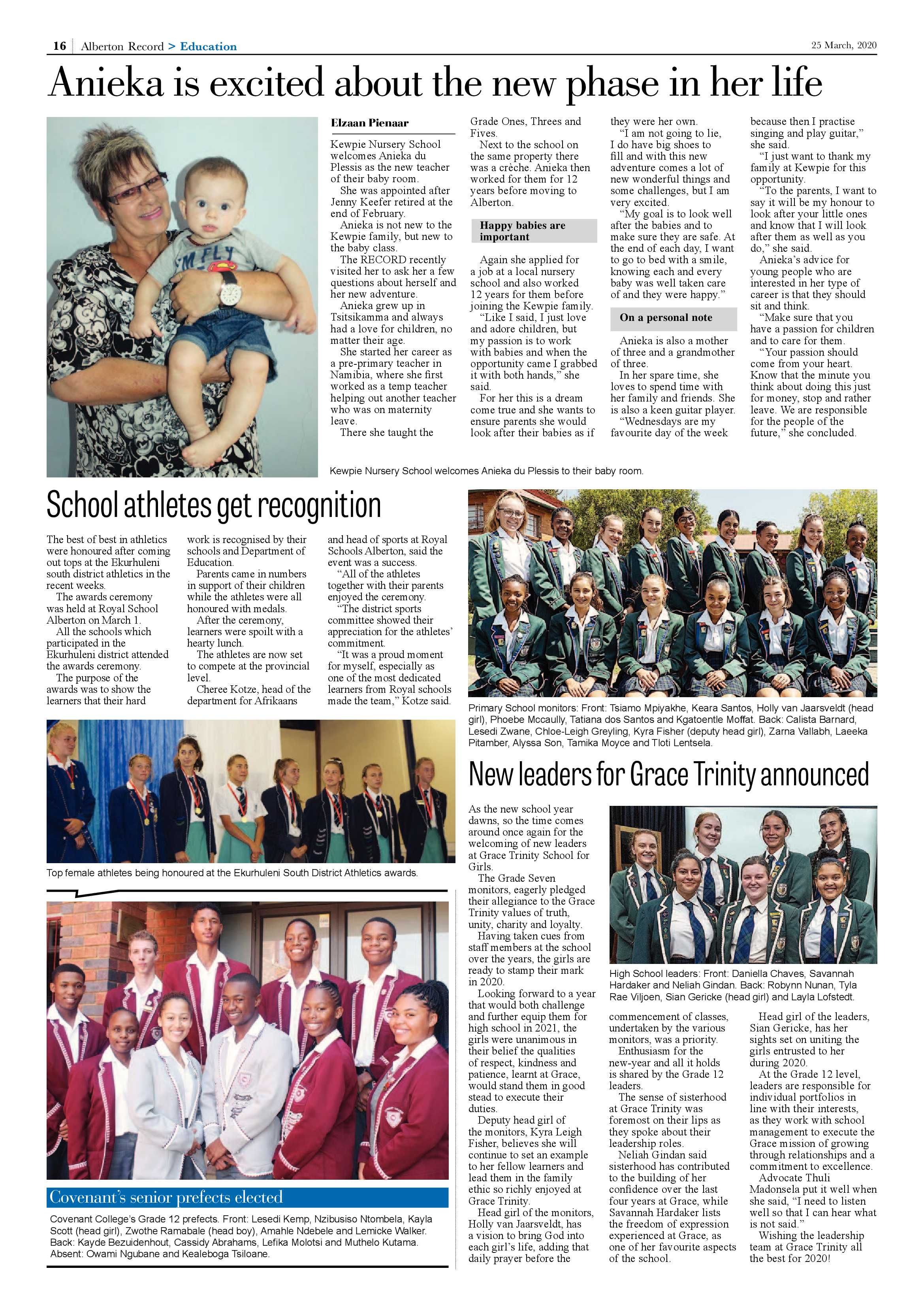 Alberton Record 25 March 2020 page 16
