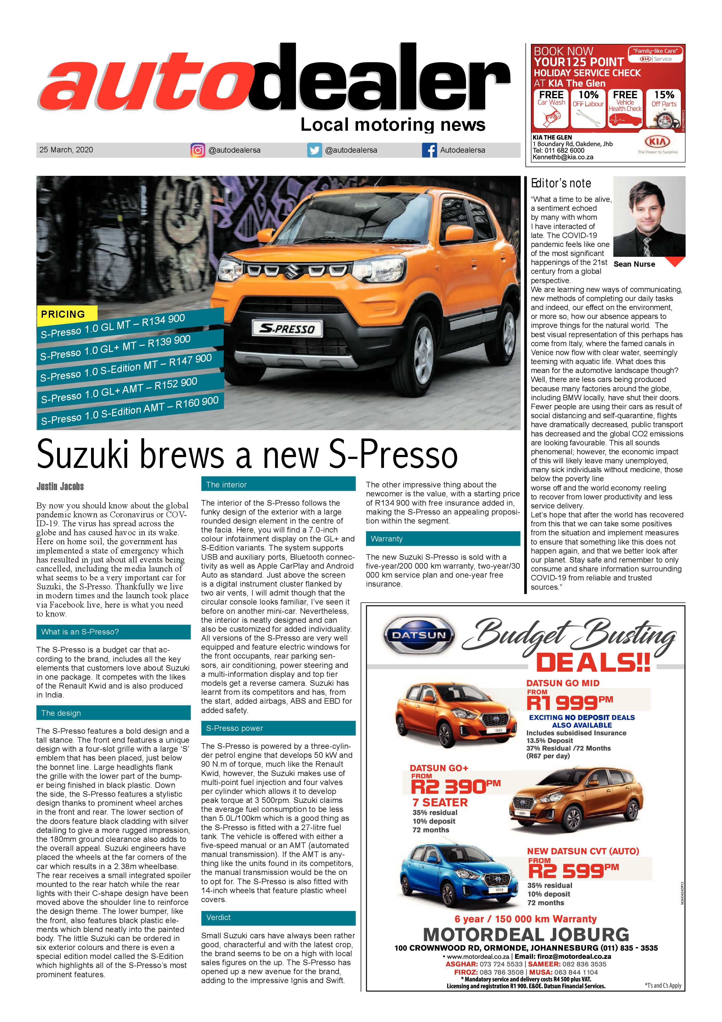 Alberton Record 25 March 2020 page 21