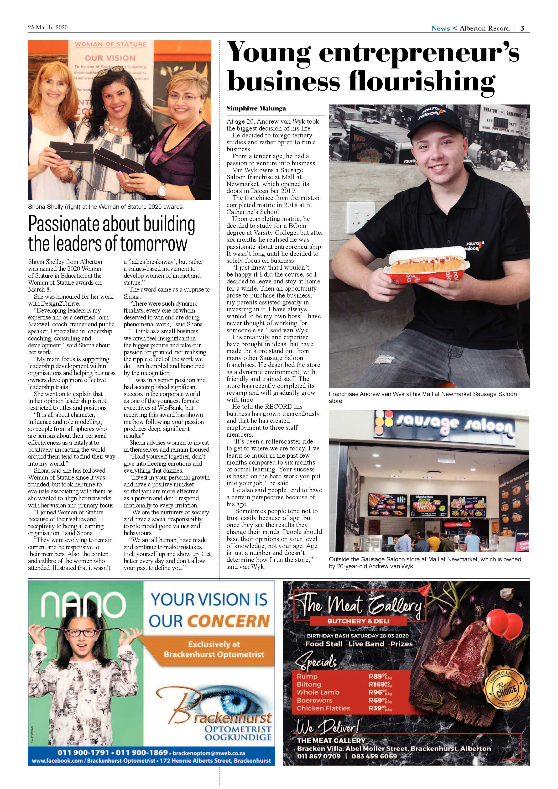 Alberton Record 25 March 2020 page 3