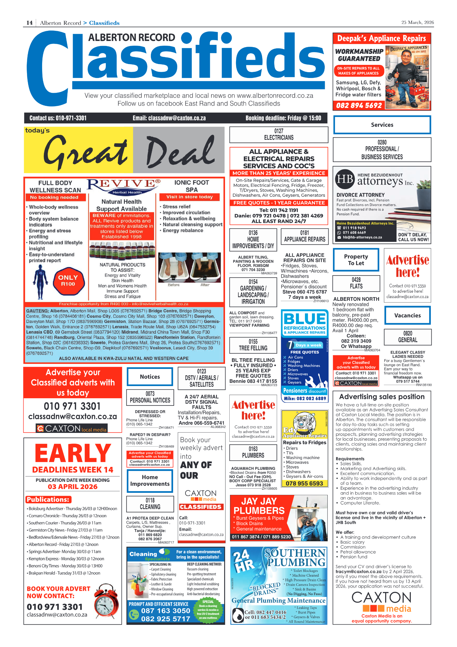 Alberton Record 25 March 2026 page 10