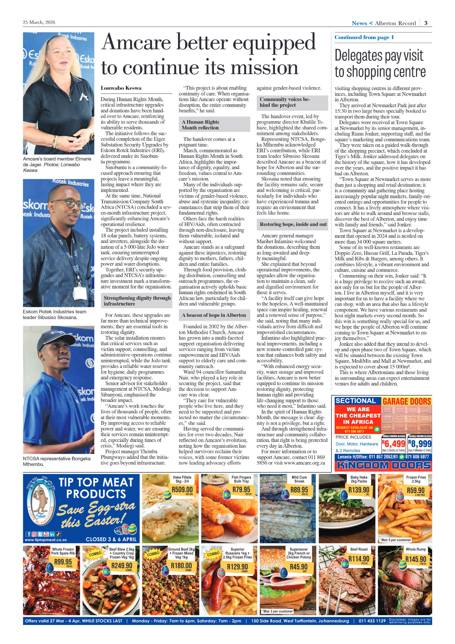 Alberton Record 25 March 2026 page 3