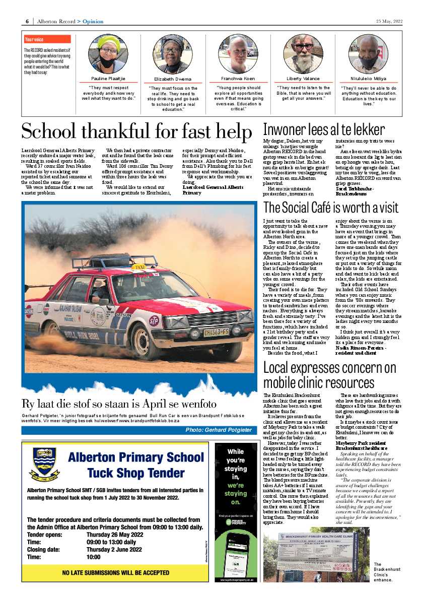 Alberton Record 25 May 2022 page 8
