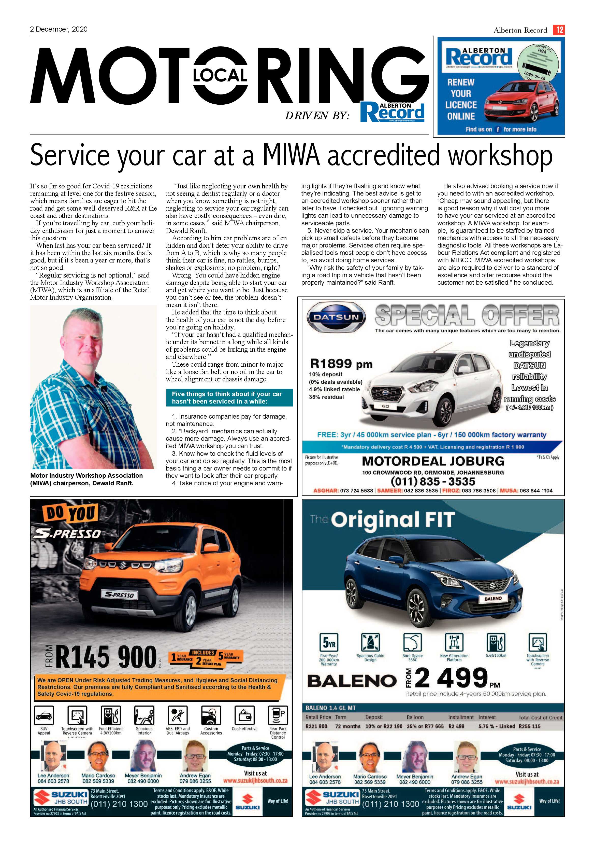 Alberton Record 02 December 2020 page 12