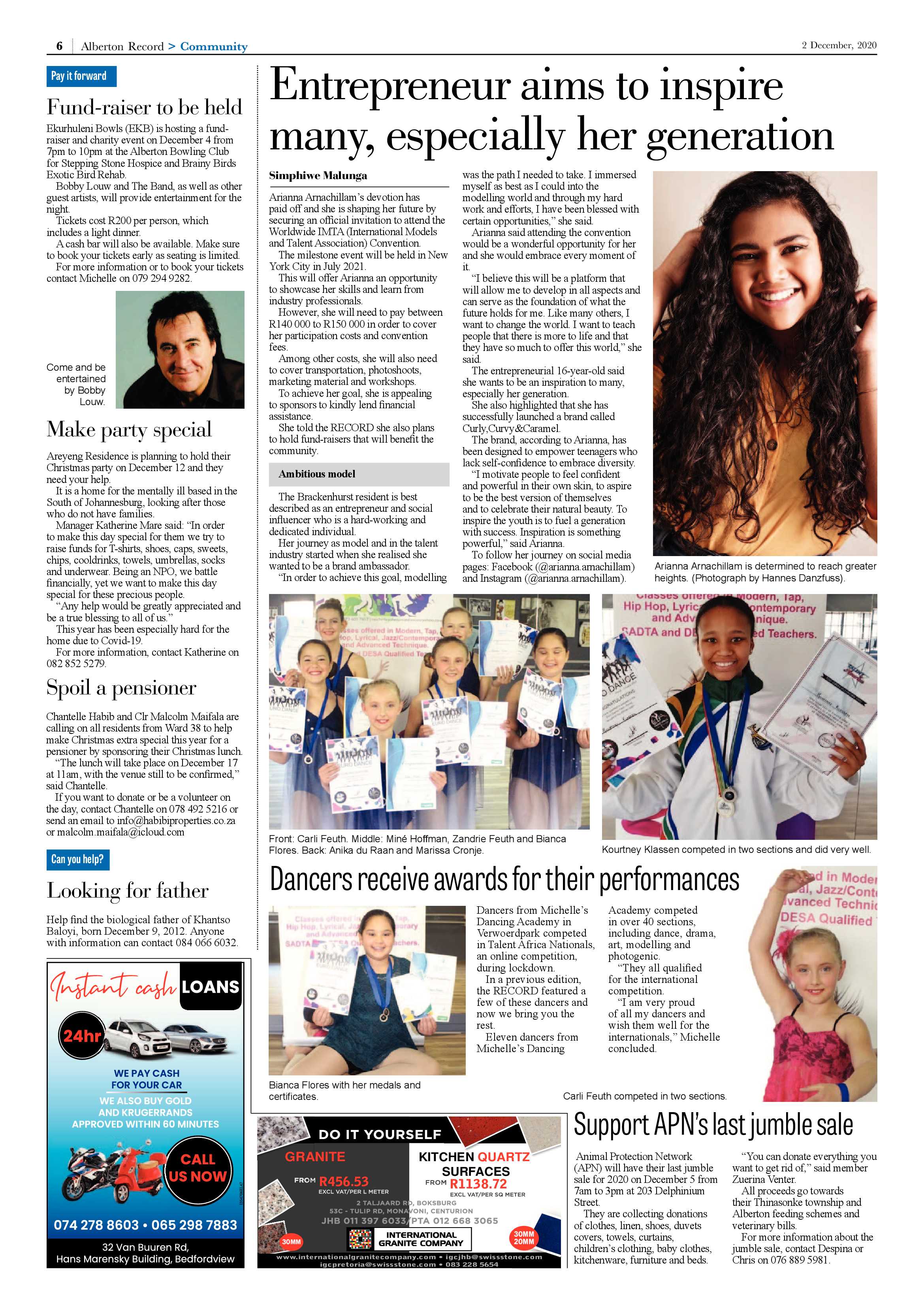Alberton Record 02 December 2020 page 6