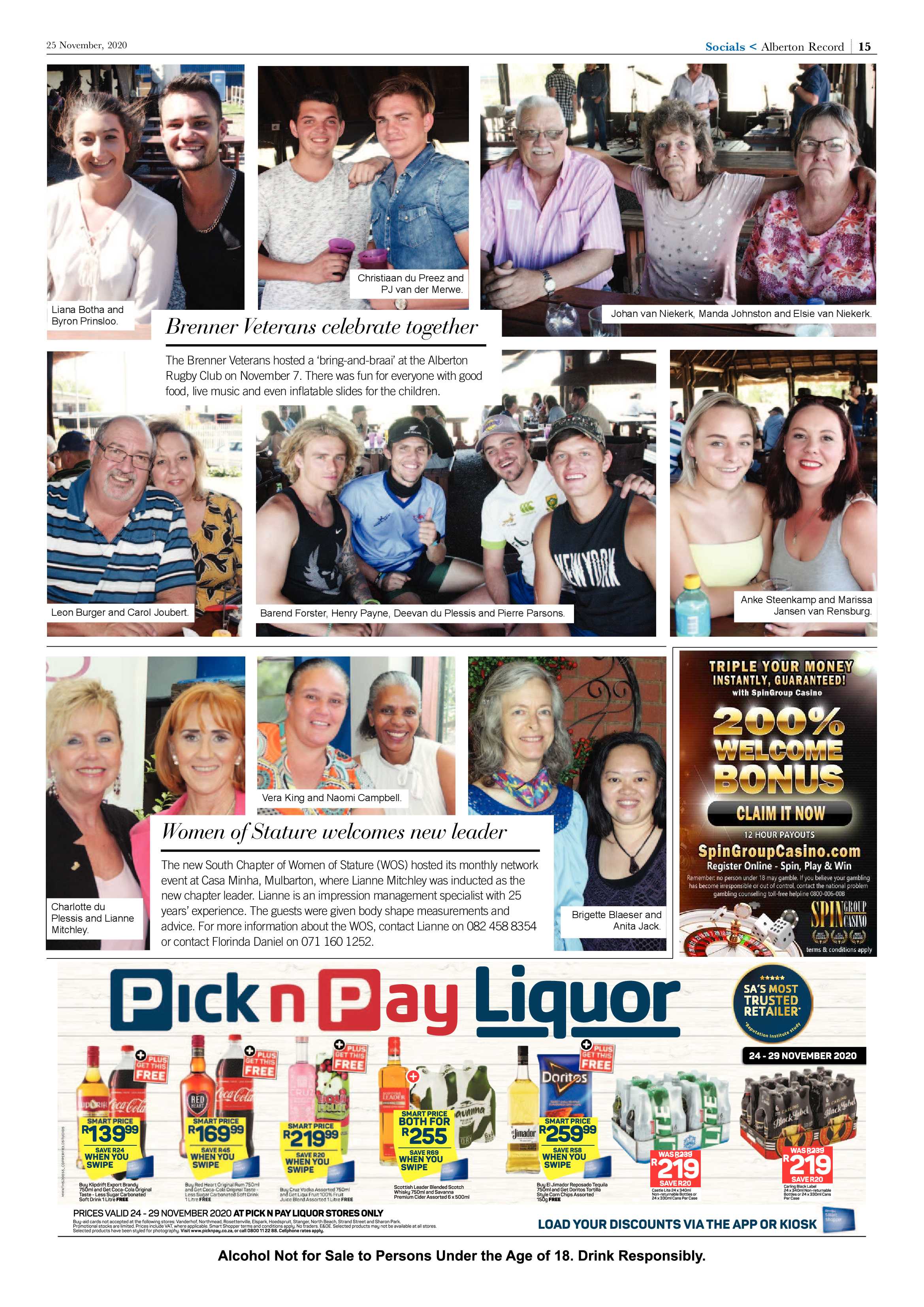 Alberton Record 25 November Alberton 2020 page 15