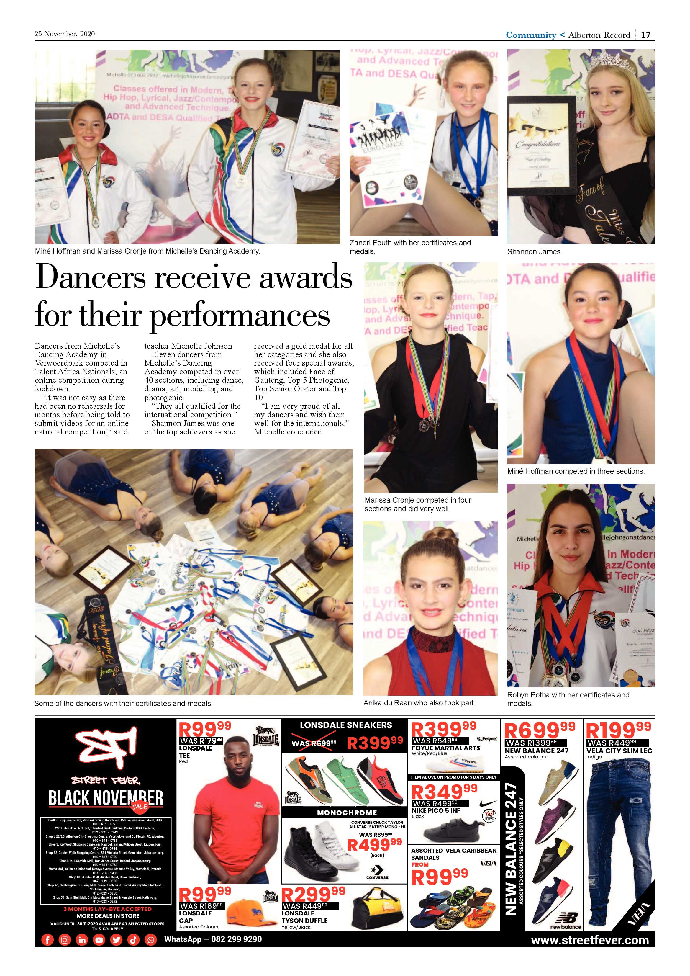 Alberton Record 25 November Alberton 2020 page 17