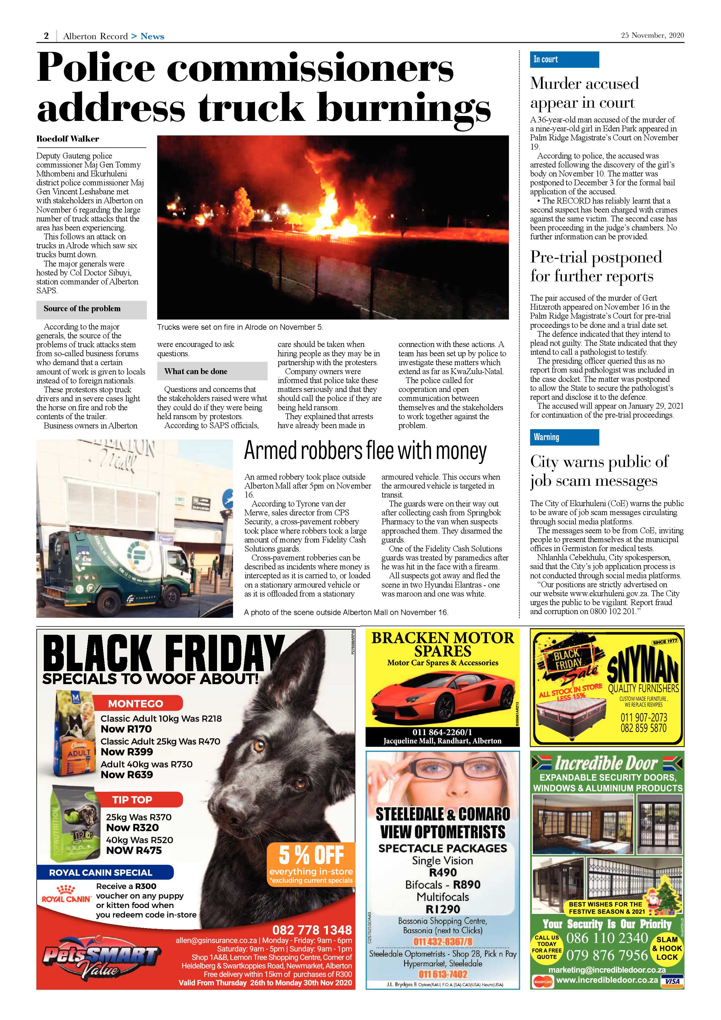 Alberton Record 25 November Alberton 2020 page 2