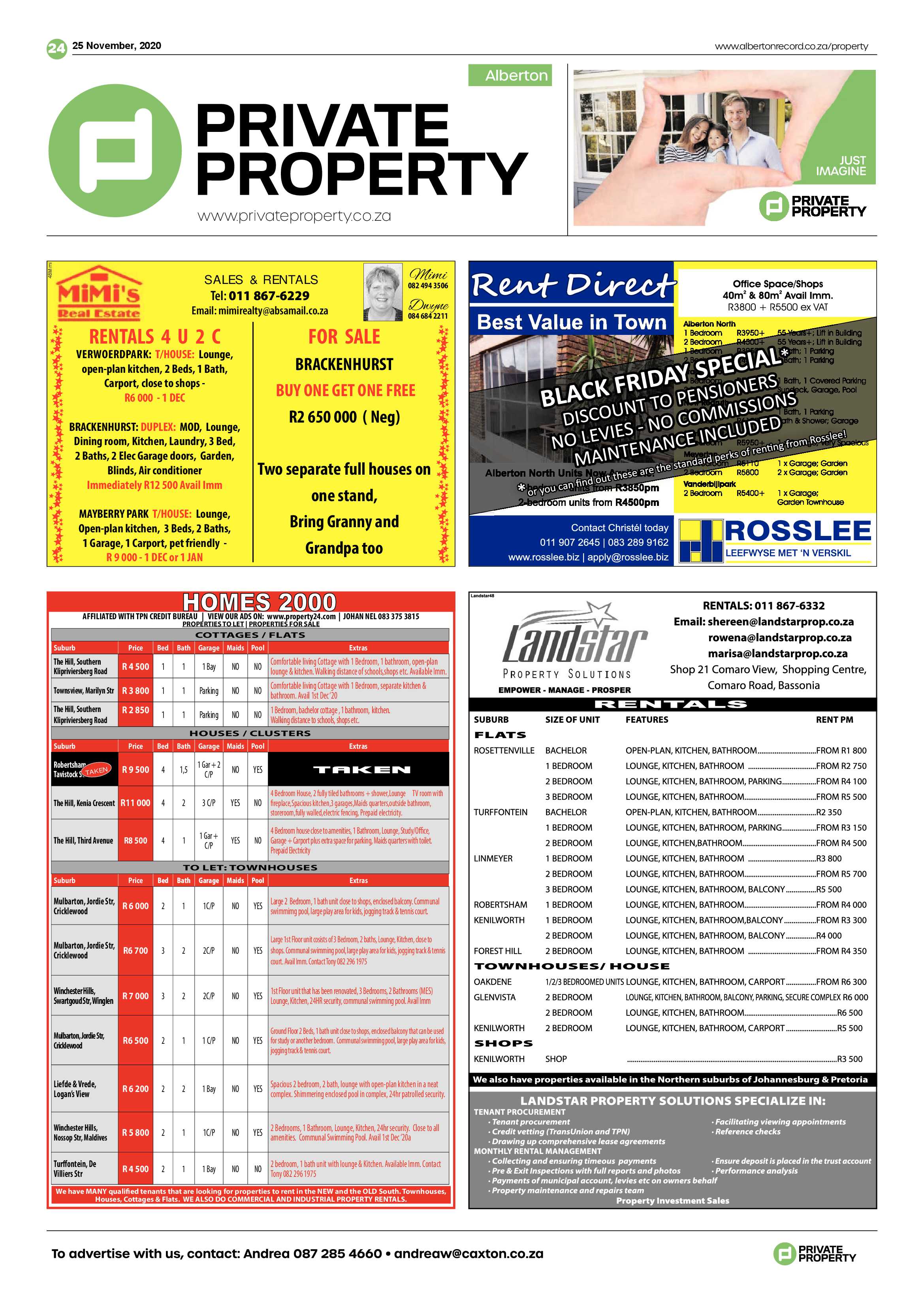 Alberton Record 25 November Alberton 2020 page 24