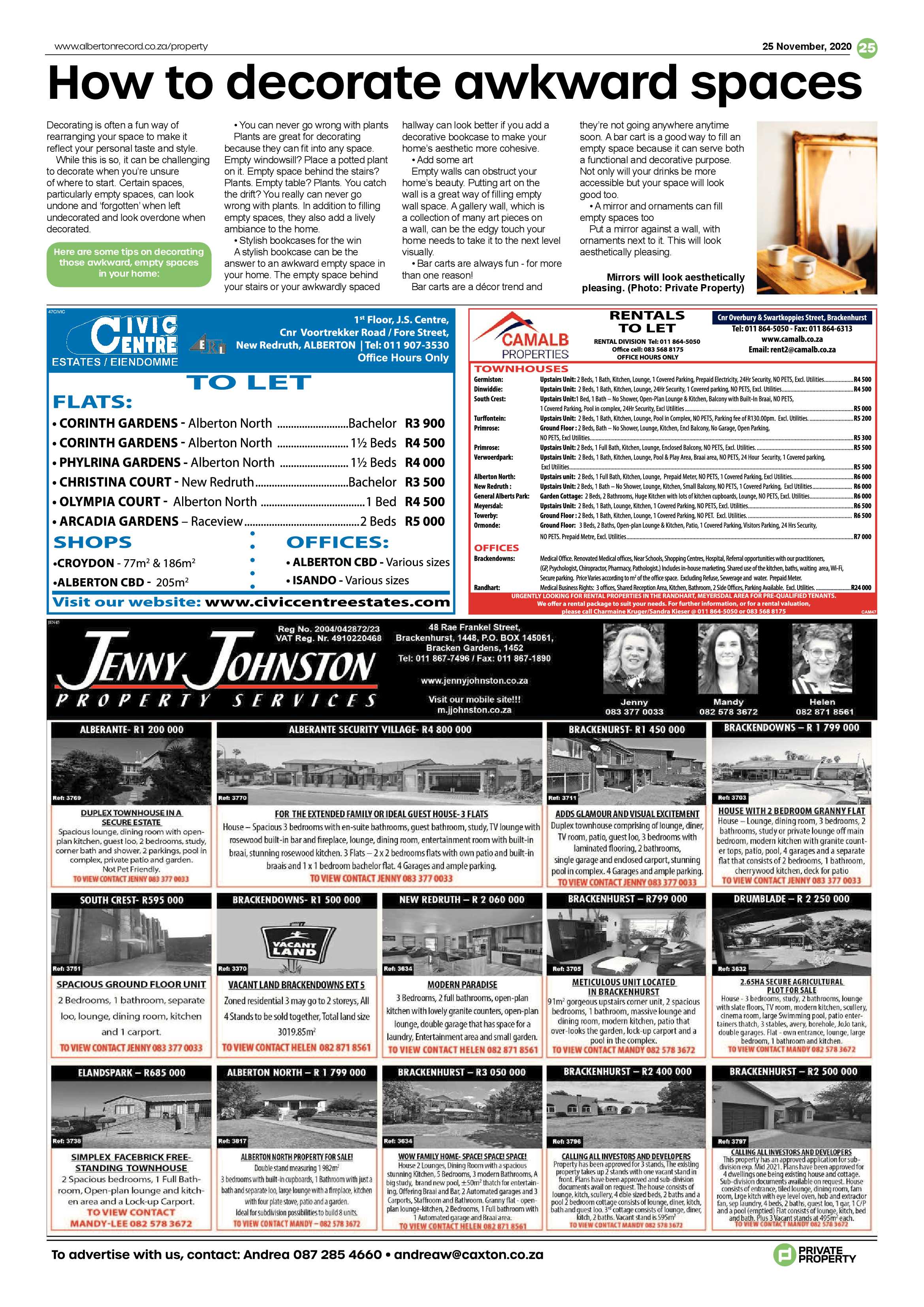 Alberton Record 25 November Alberton 2020 page 25