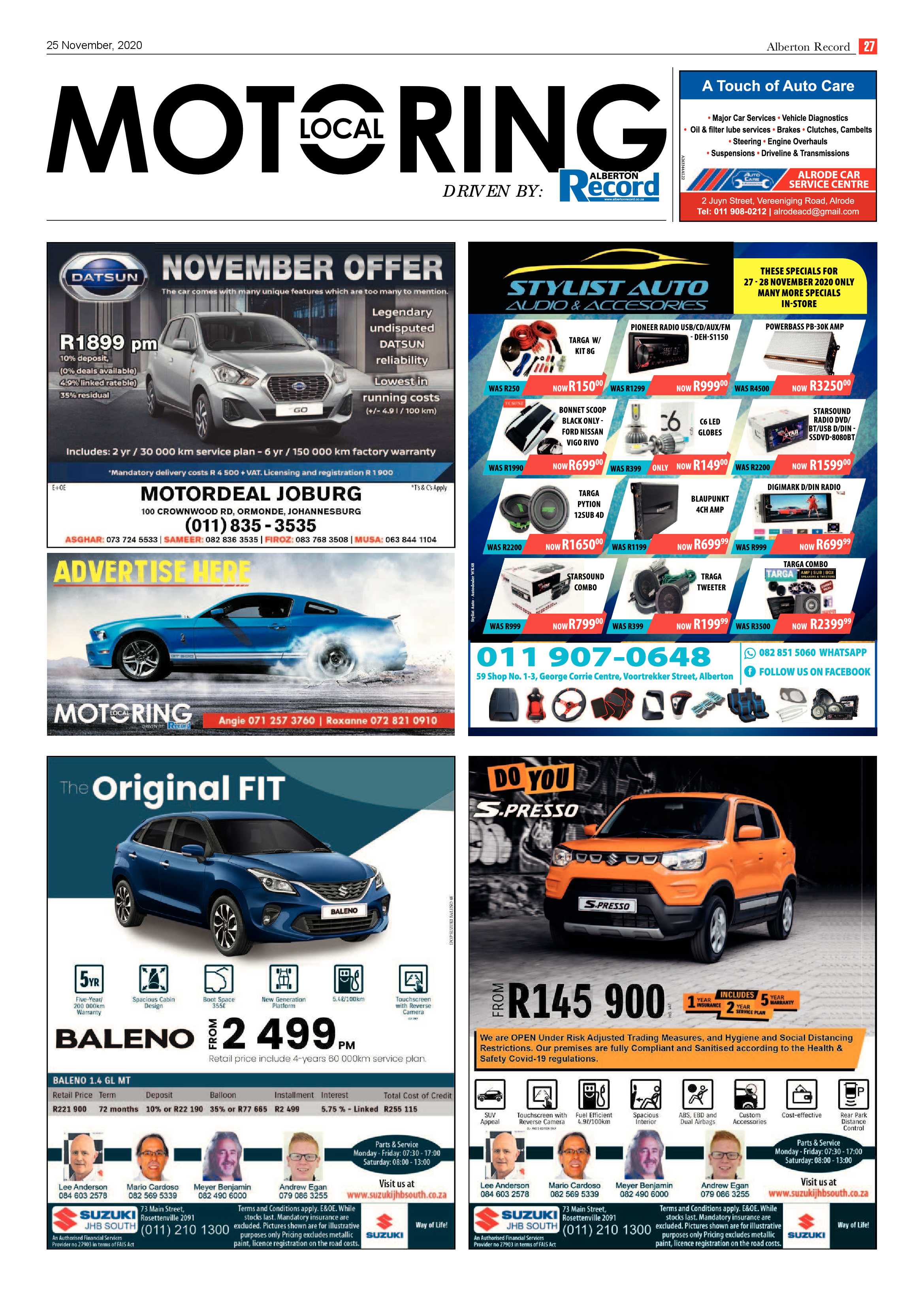 Alberton Record 25 November Alberton 2020 page 27