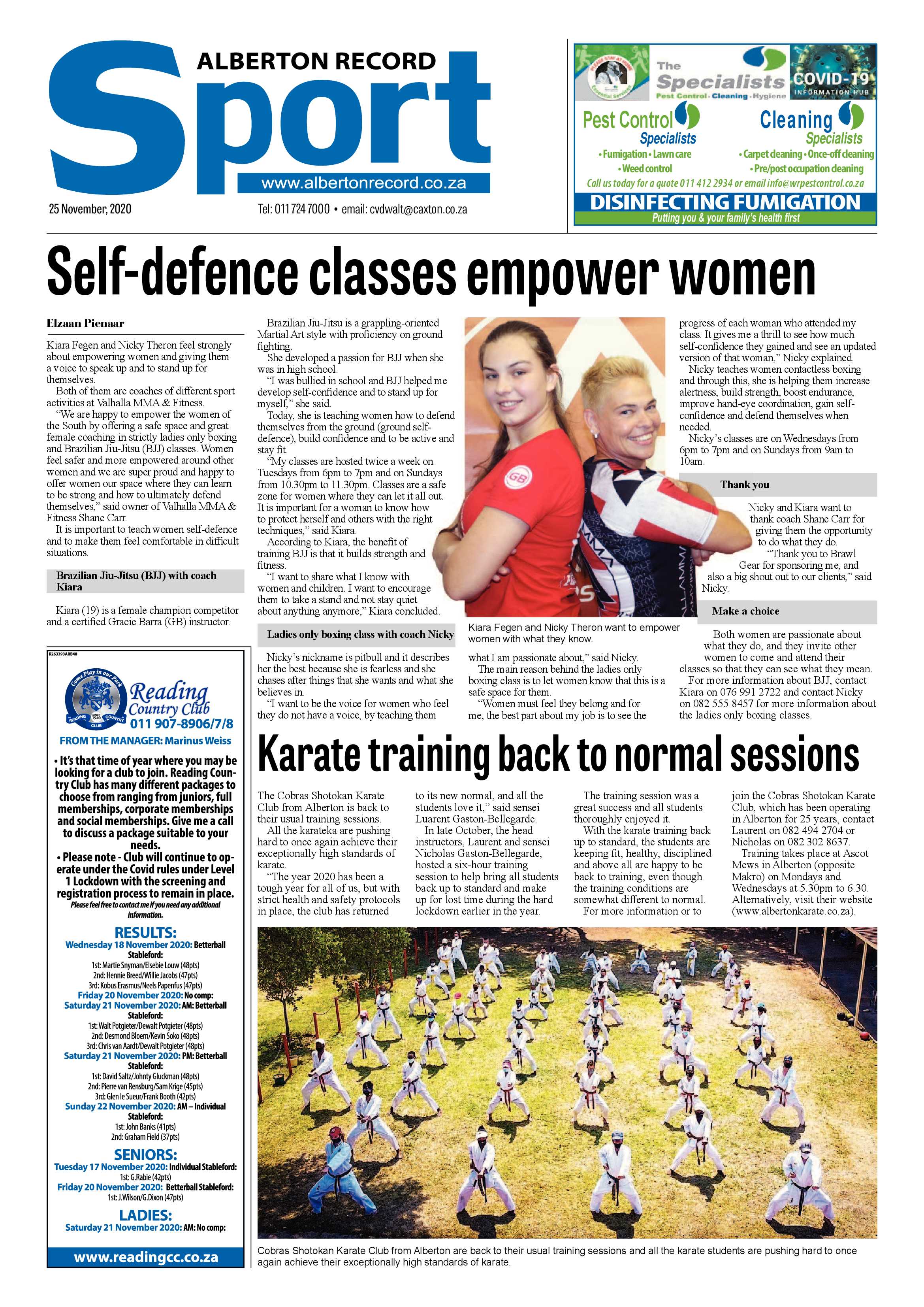 Alberton Record 25 November Alberton 2020 page 32