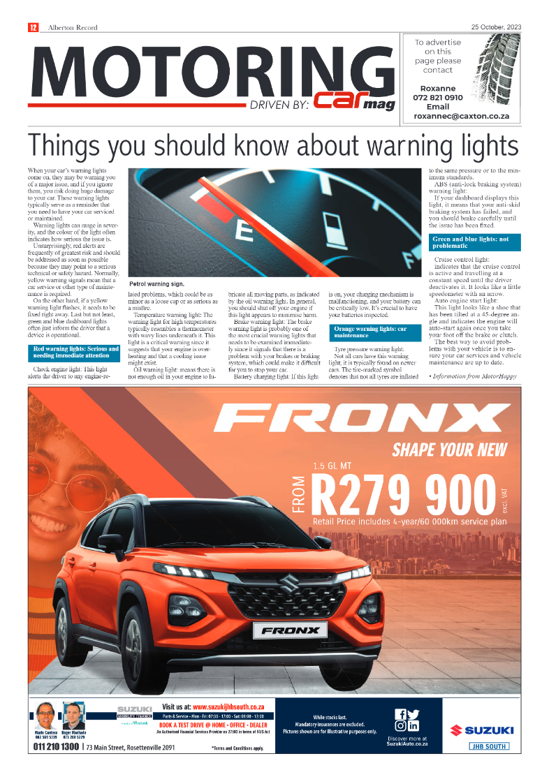 Alberton Record 25 October 2023 page 12