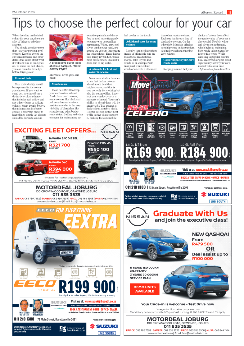 Alberton Record 25 October 2023 page 13