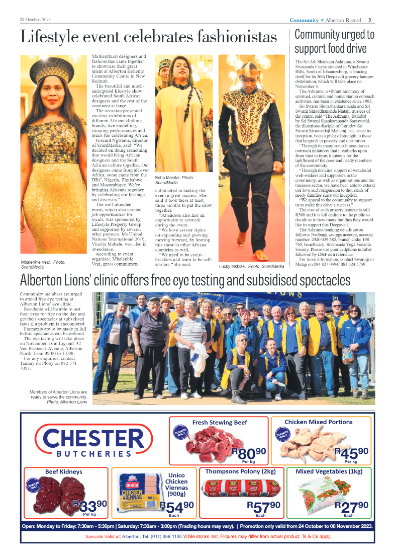 Alberton Record 25 October 2023 page 5