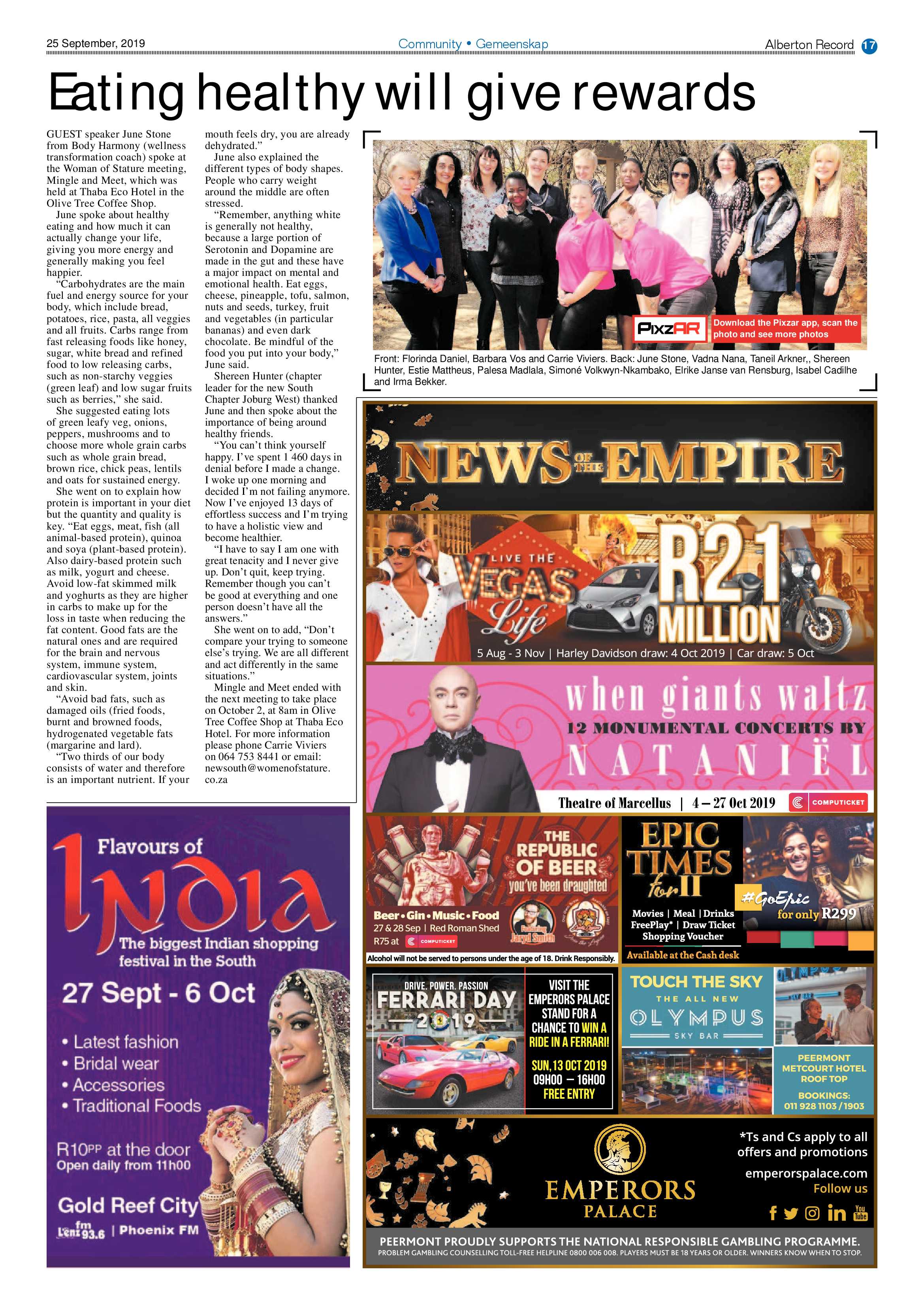 Alberton Record 25 September 2019 page 17