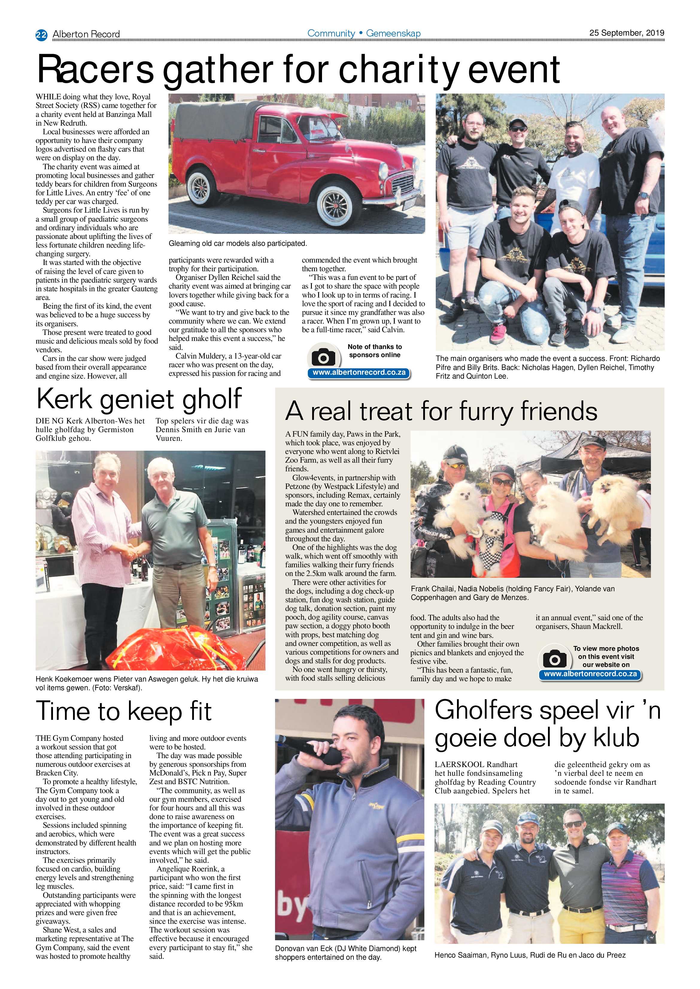 Alberton Record 25 September 2019 page 22