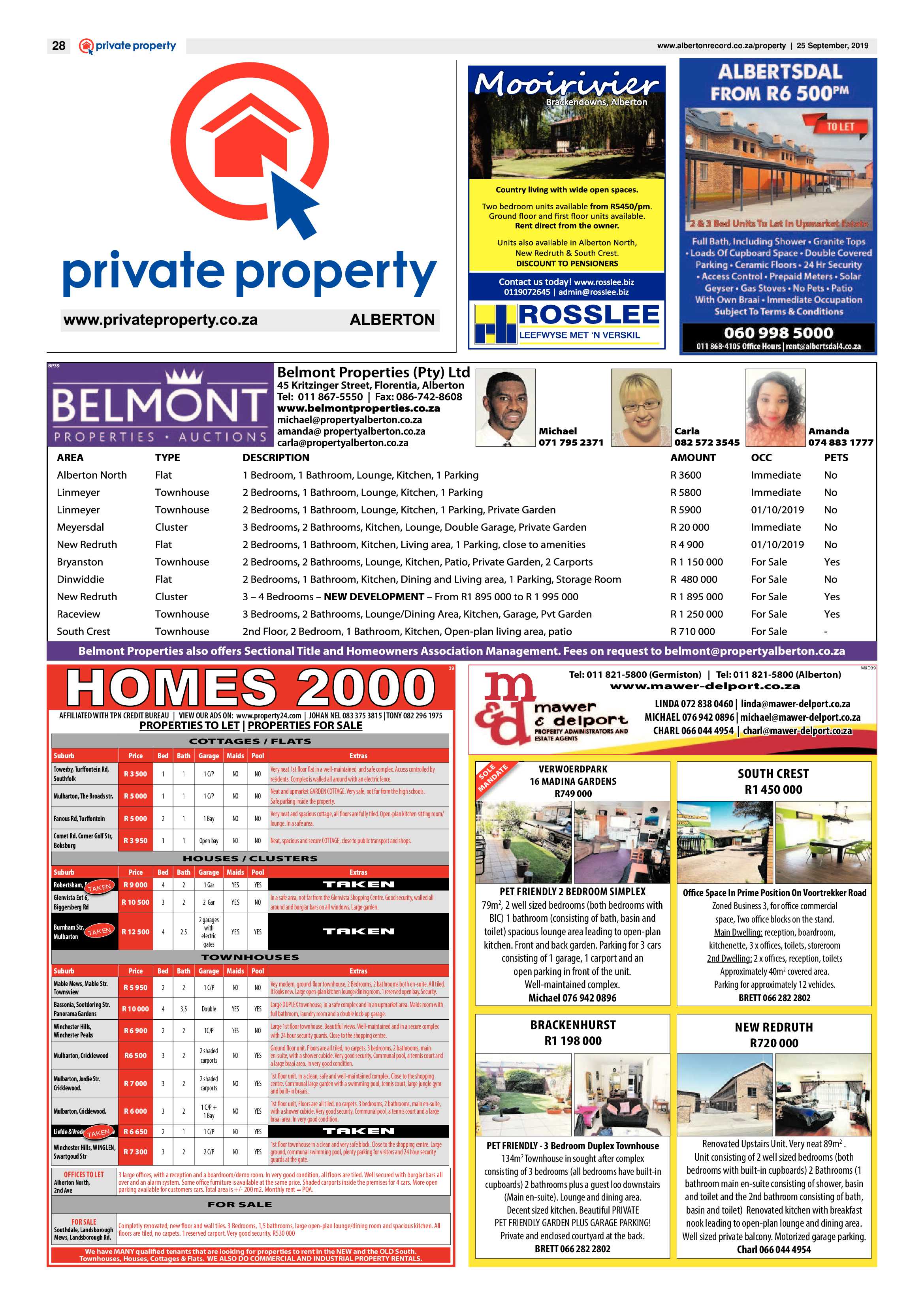 Alberton Record 25 September 2019 page 28