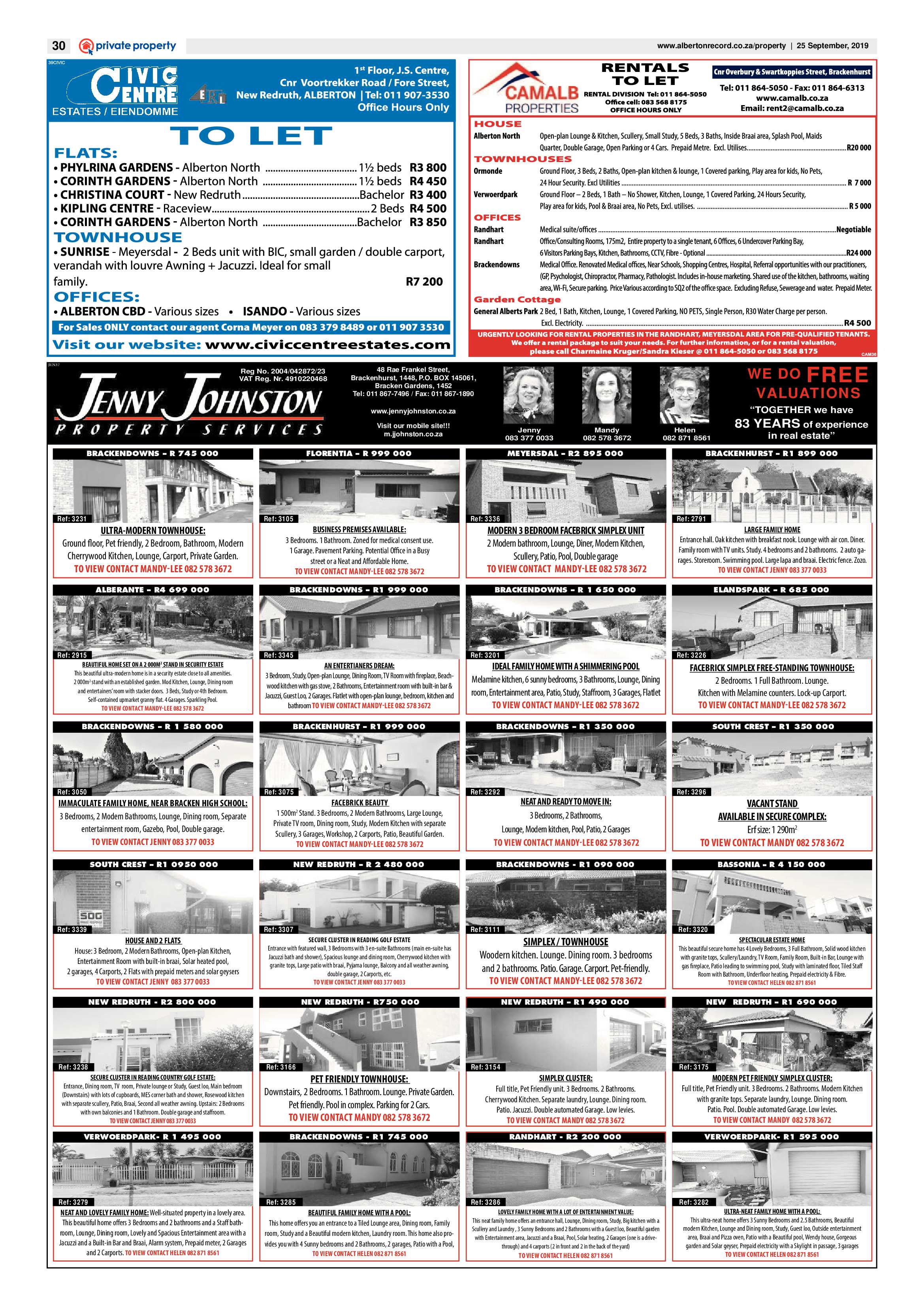 Alberton Record 25 September 2019 page 30