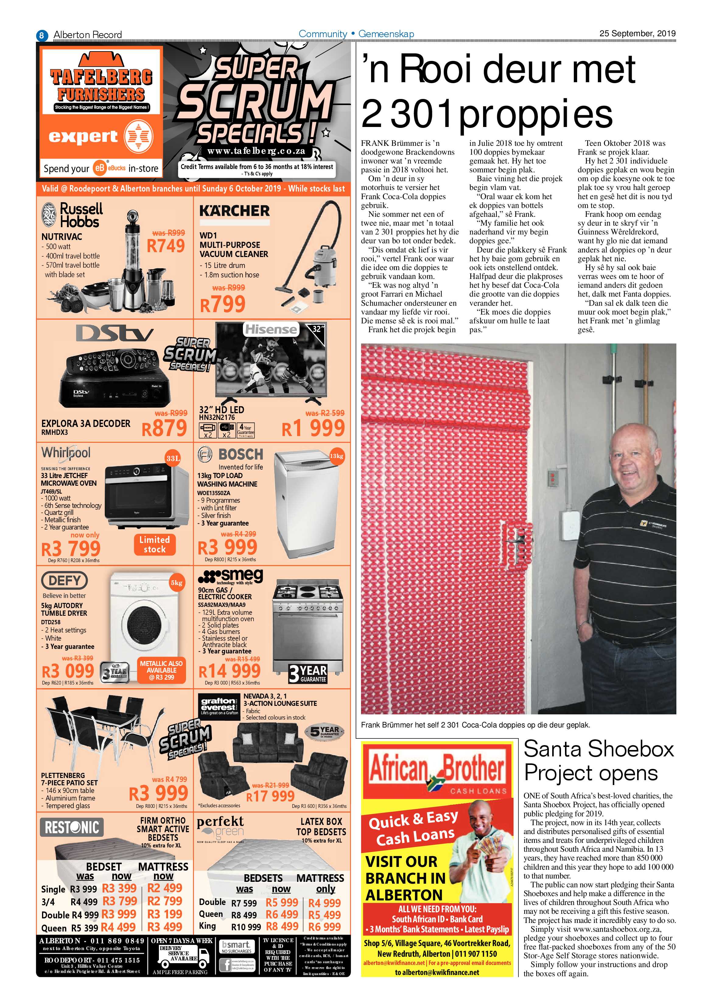 Alberton Record 25 September 2019 page 8