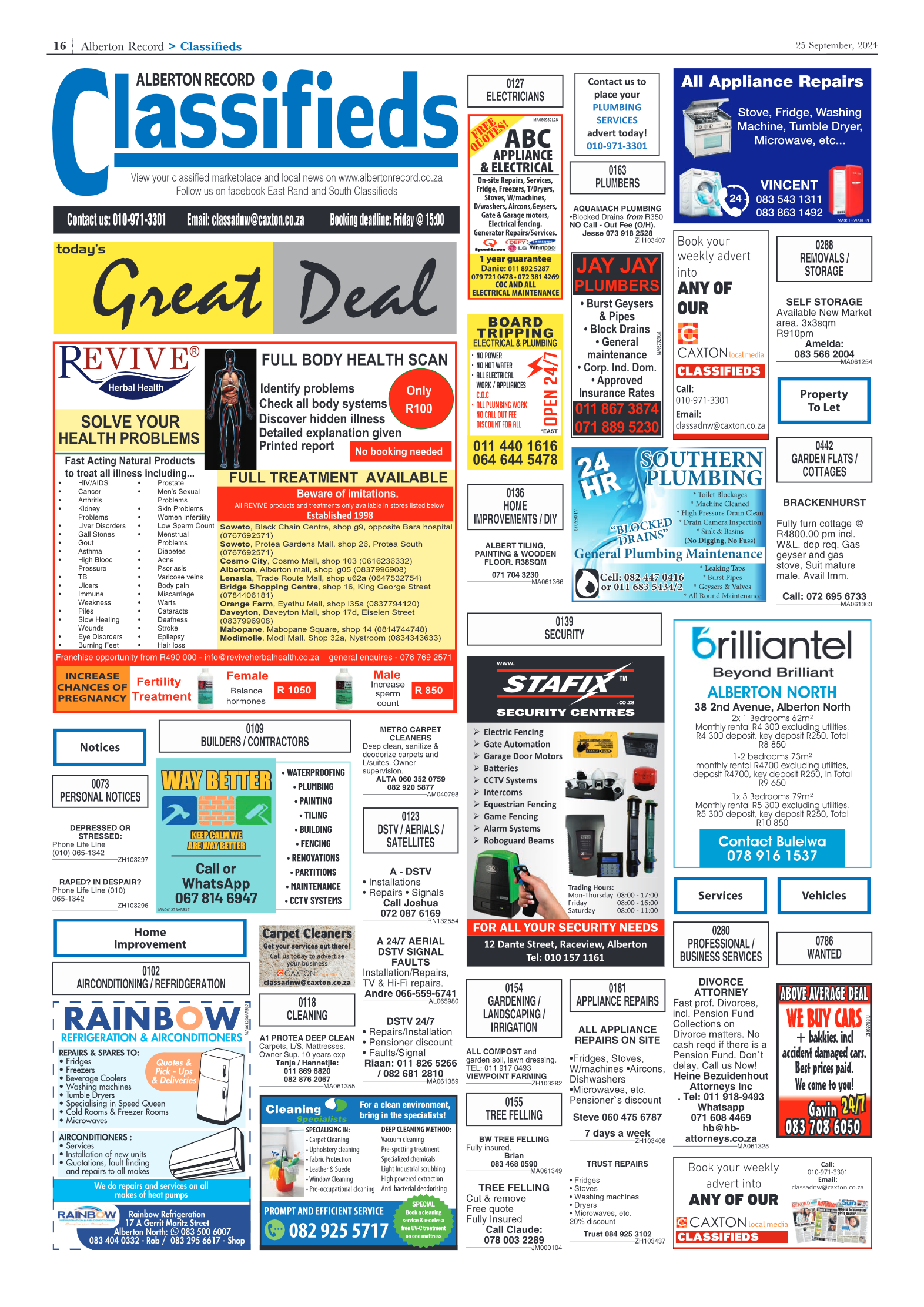 Alberton Record 25 September 2024 page 18