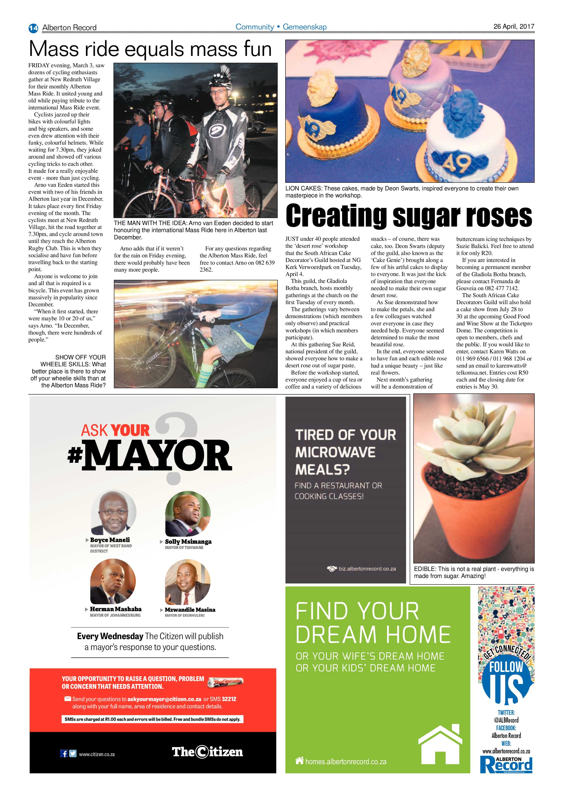 Alberton Record 26 April 2017 page 14