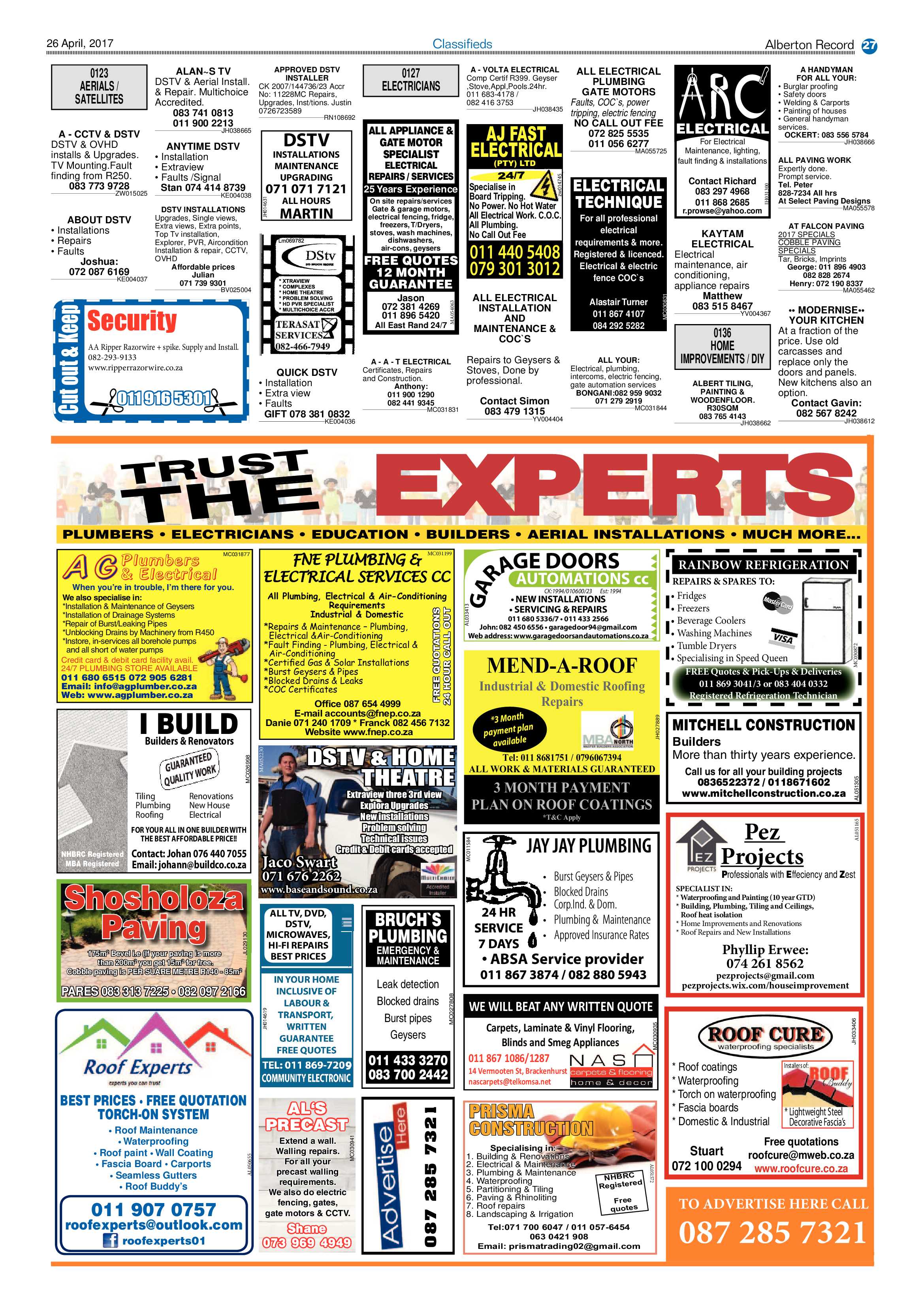 Alberton Record 26 April 2017 page 27
