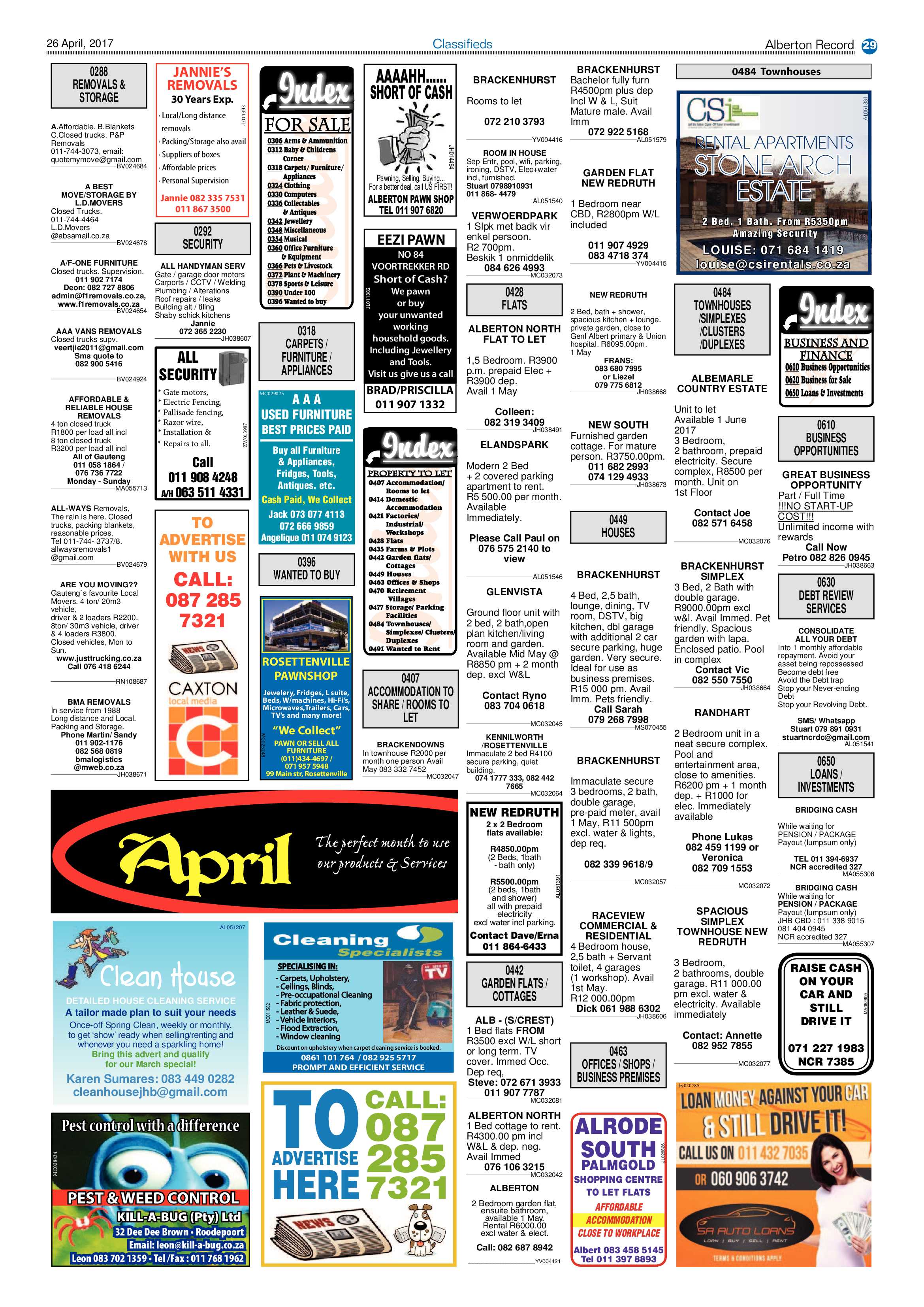 Alberton Record 26 April 2017 page 29