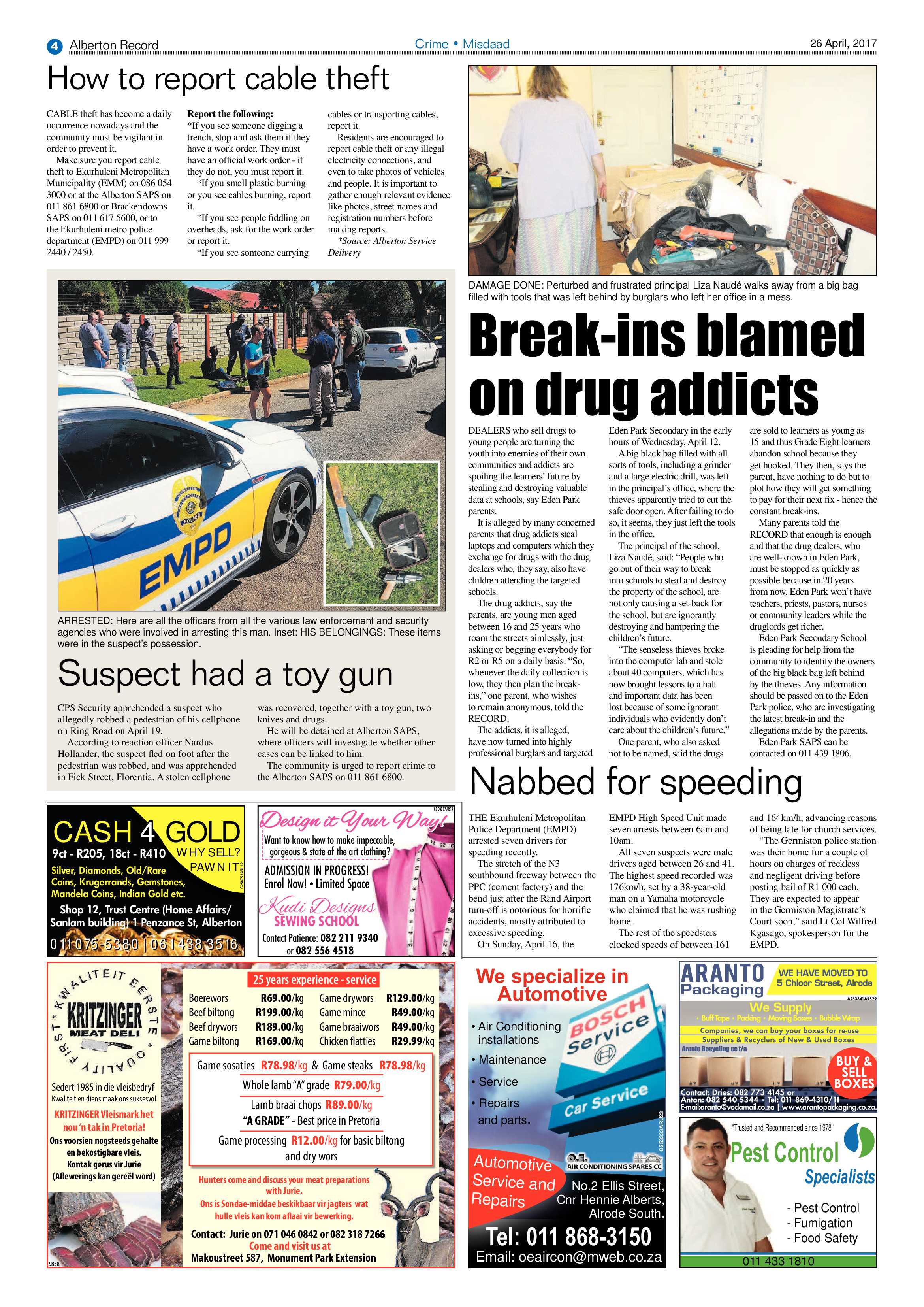 Alberton Record 26 April 2017 page 4