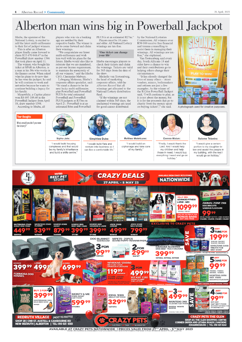 Alberton Record 26 April 2023 page 4