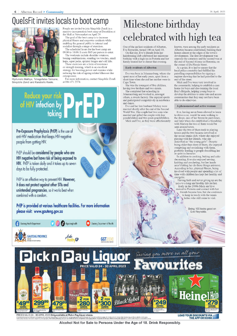 Alberton Record 26 April 2023 page 6